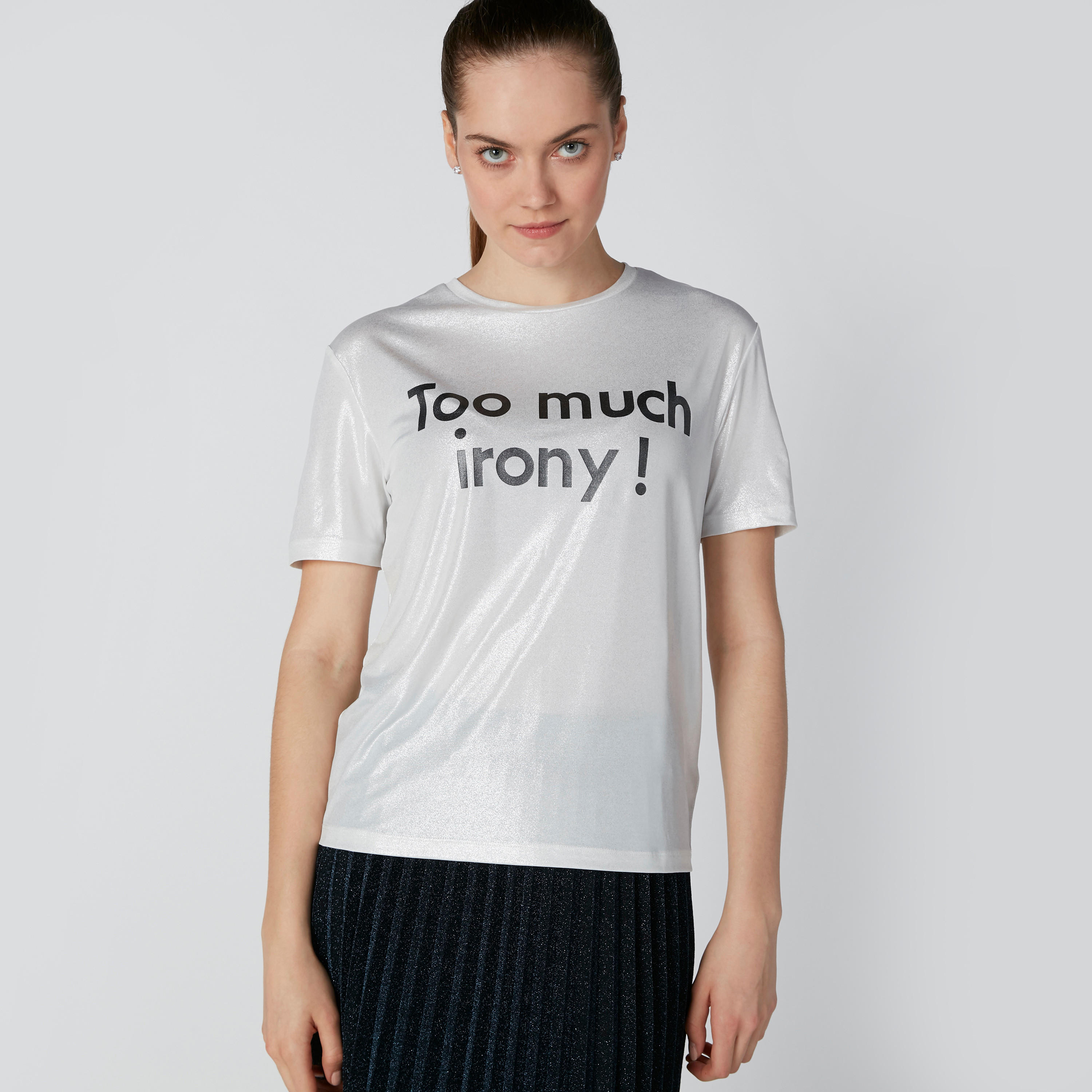 تيشيرت بياقة مستديرة وأكمام قصيرة وطبعات-women-clothing-tshirts-image-1