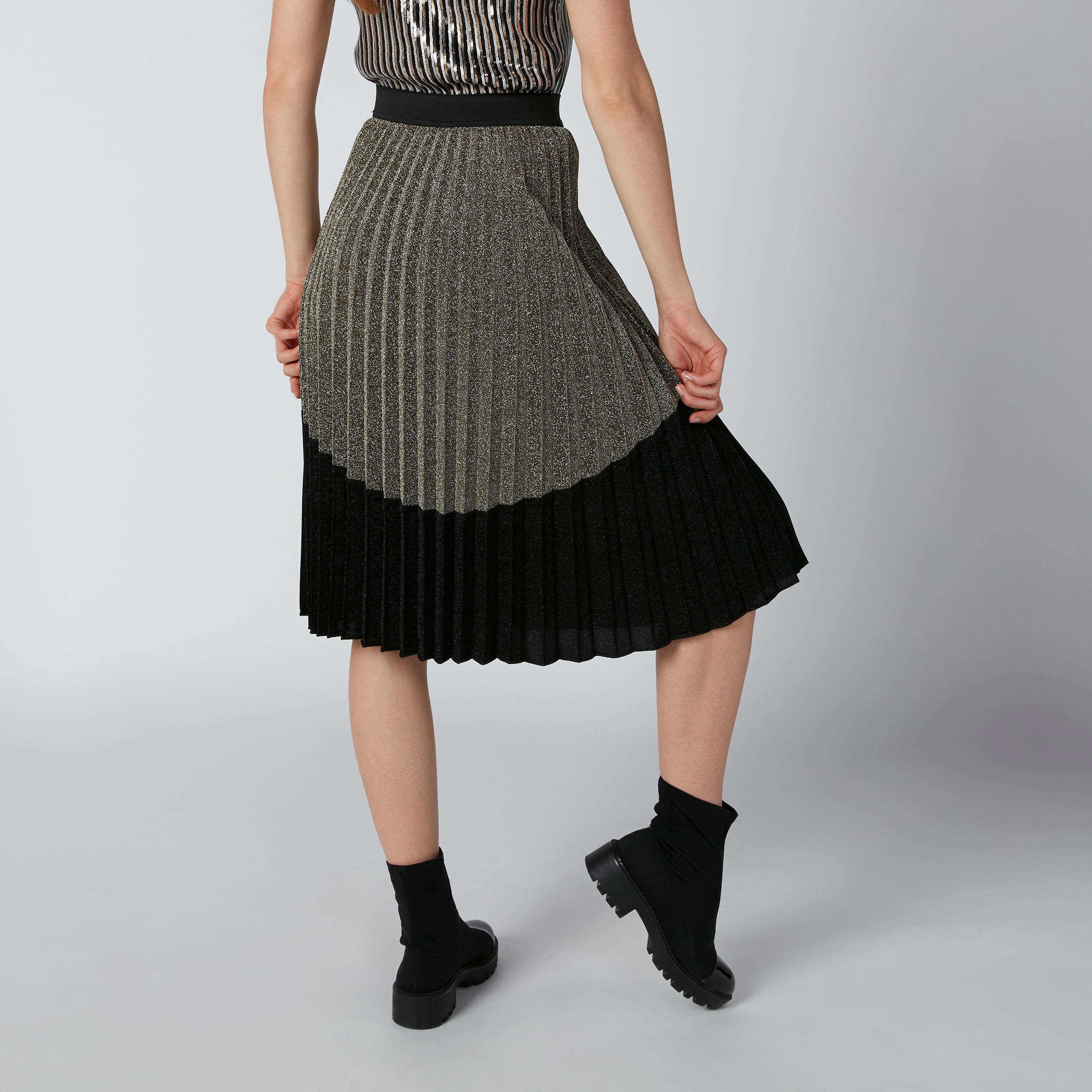 Textured Midi Skirt with Pleats-women-clothing-bottoms-skirts-image-2