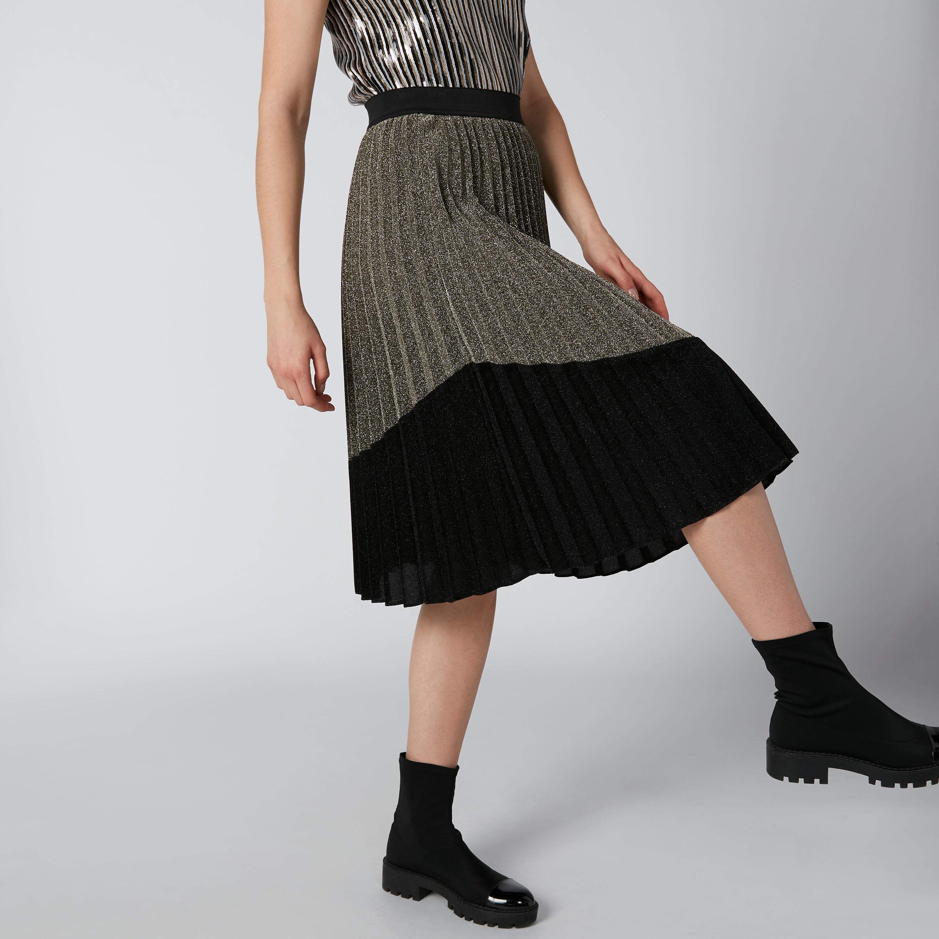 Textured Midi Skirt with Pleats-women-clothing-bottoms-skirts-image-4