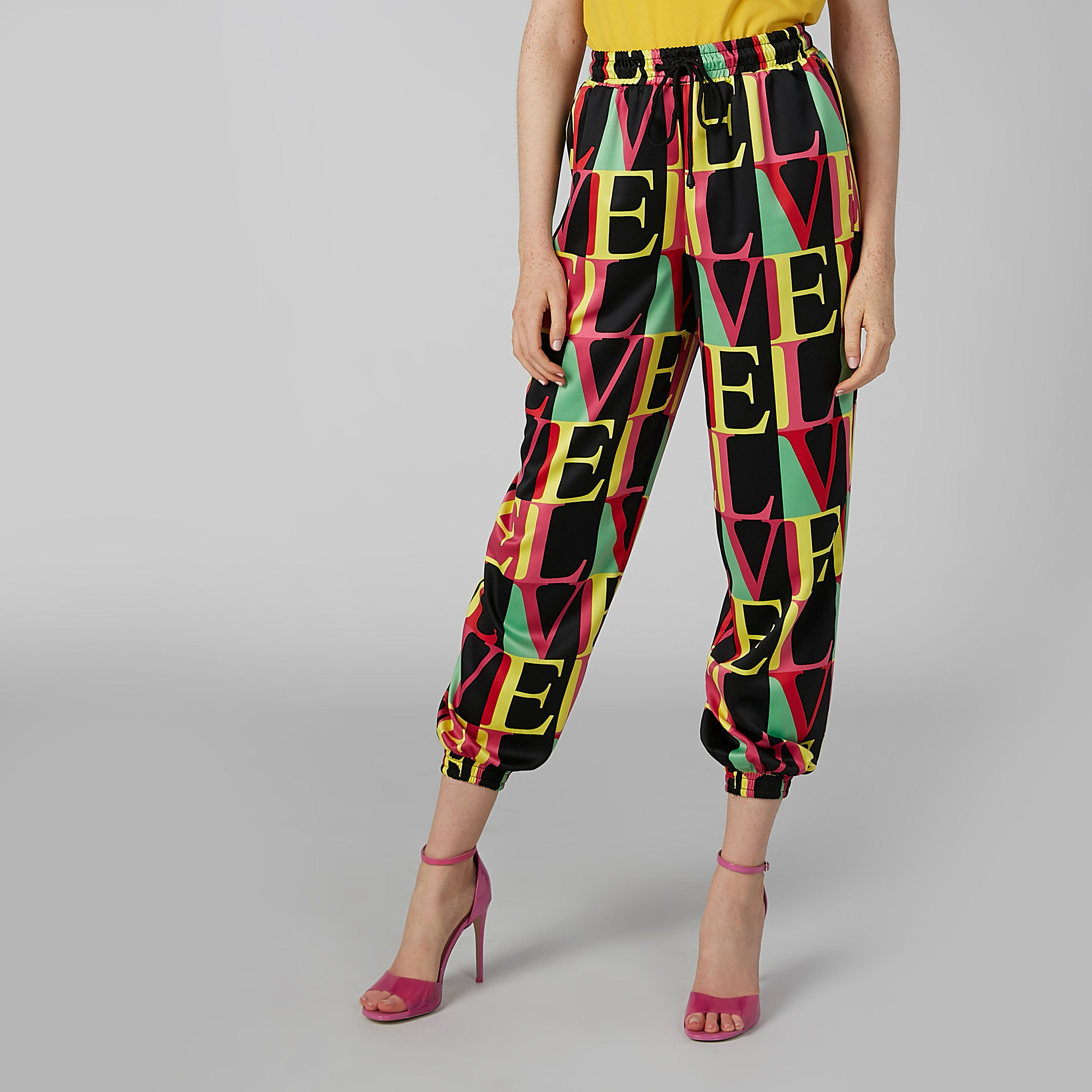 بنطال بأساور مطّاطية وجيوب وطبعات-women-clothing-bottoms-trousers-image-3