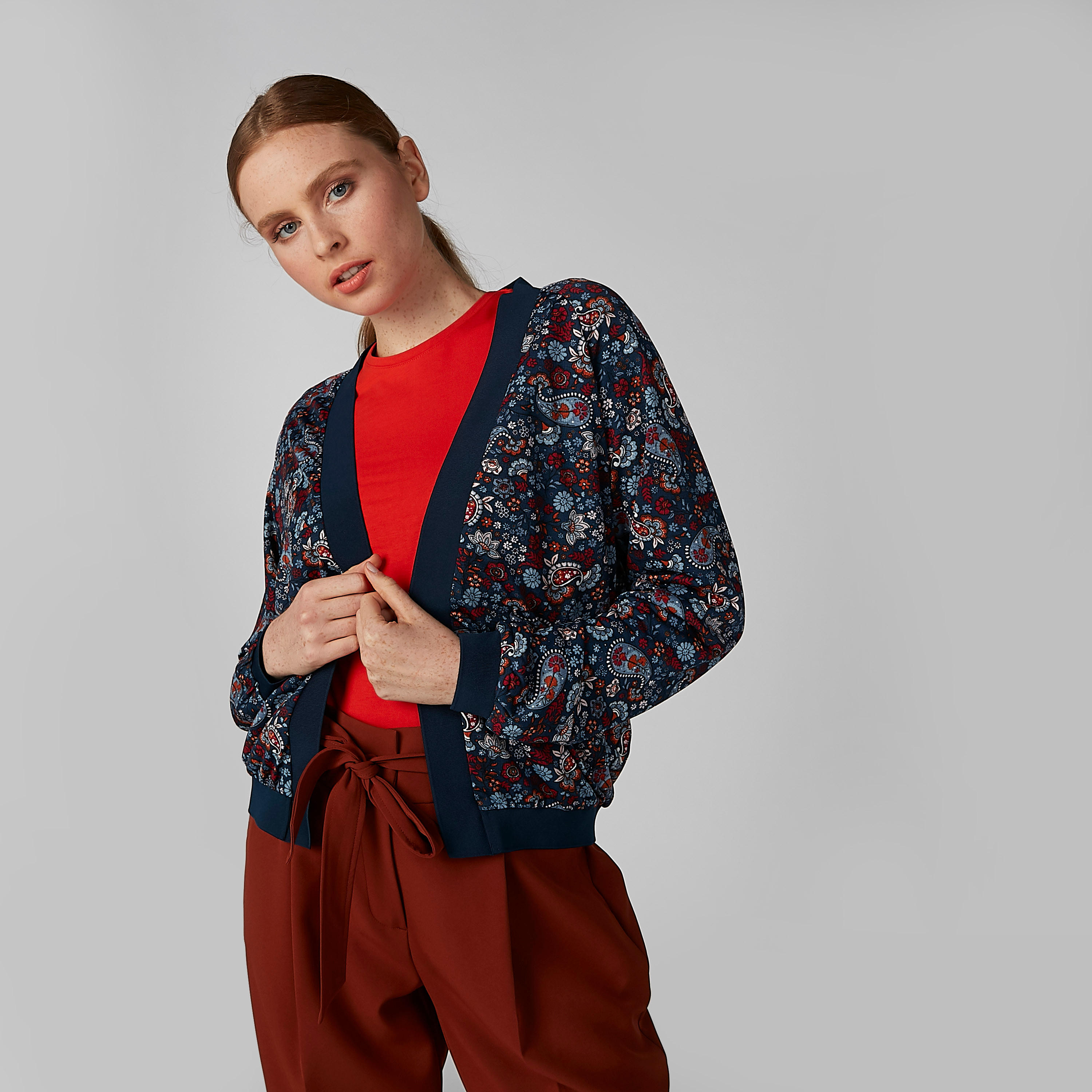 Paisley Printed Jacket with Long Sleeves-women-winterwear-coatsandjackets-jackets-image-1