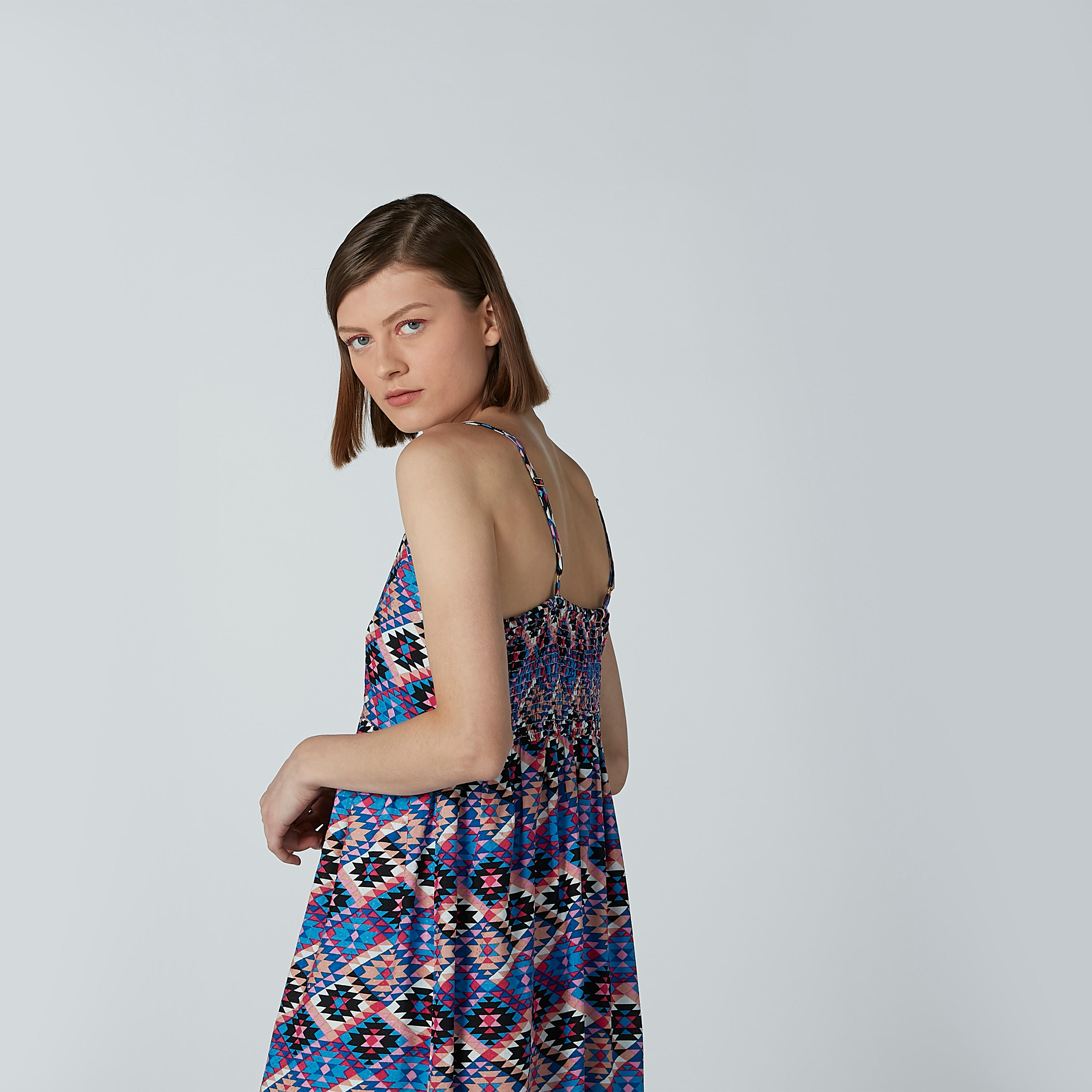 Printed A-Line Maxi Dress with Spaghetti Straps-women-clothing-dresses-image-4