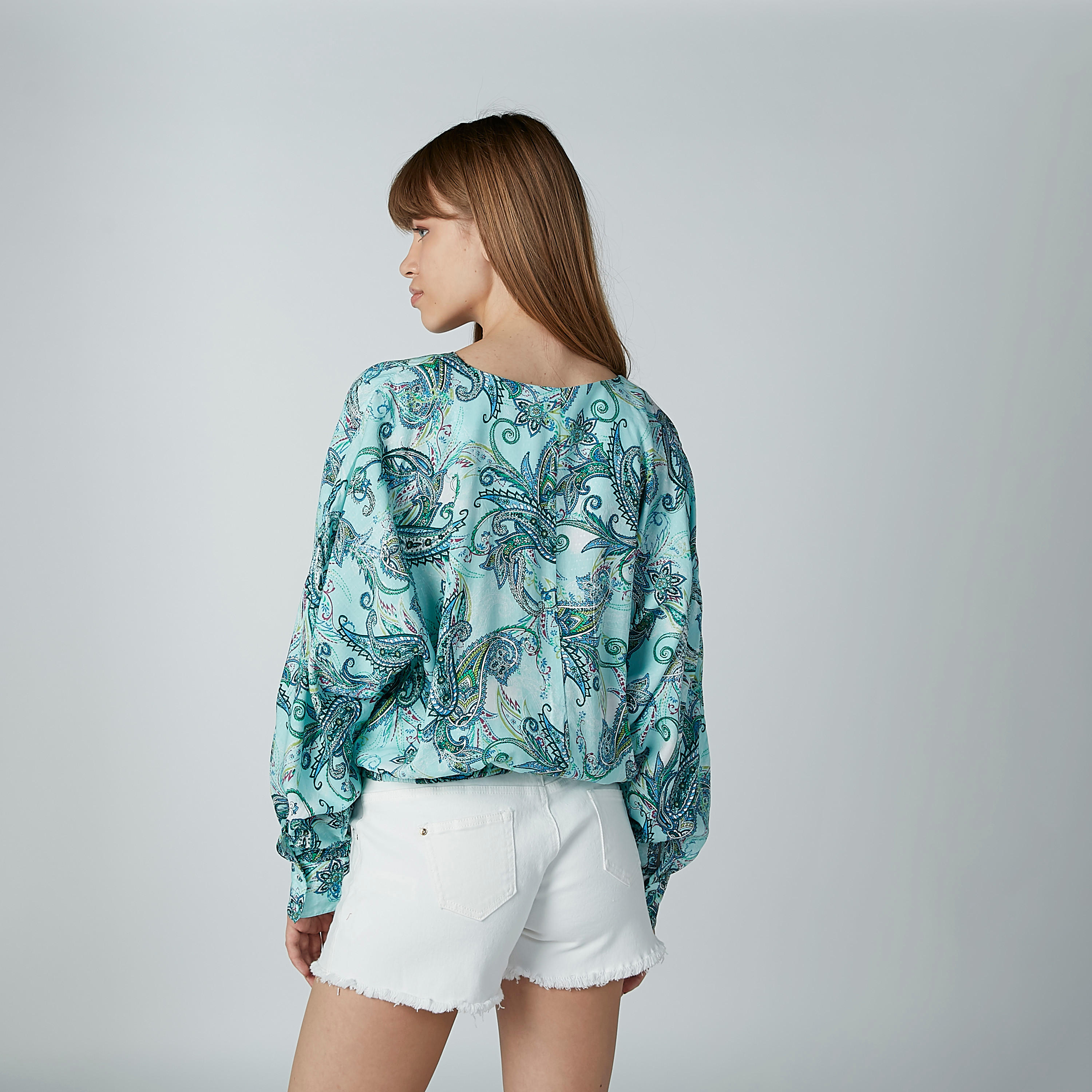 Printed Top with V-neck and Long Sleeves-women-clothing-shirtsandblouses-blouses-image-4