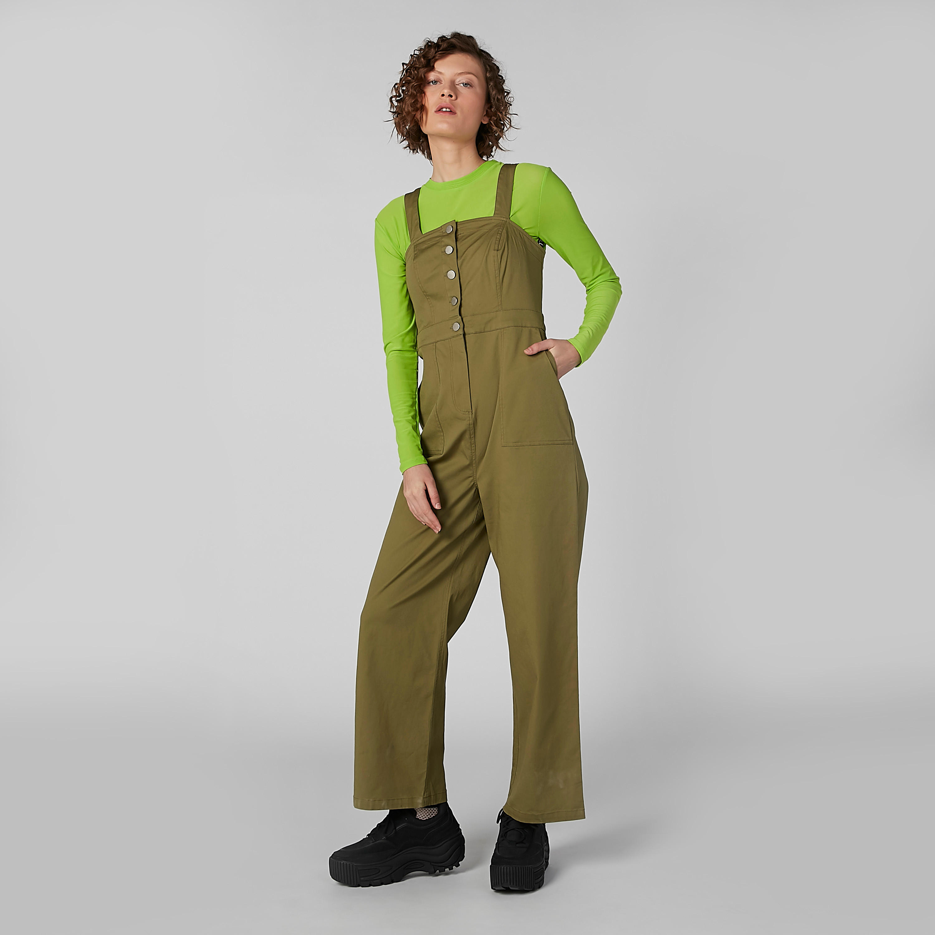 Sleeveless Square Neck Jumpsuit with Button Closure-women-clothing-jumpsuits-image-1