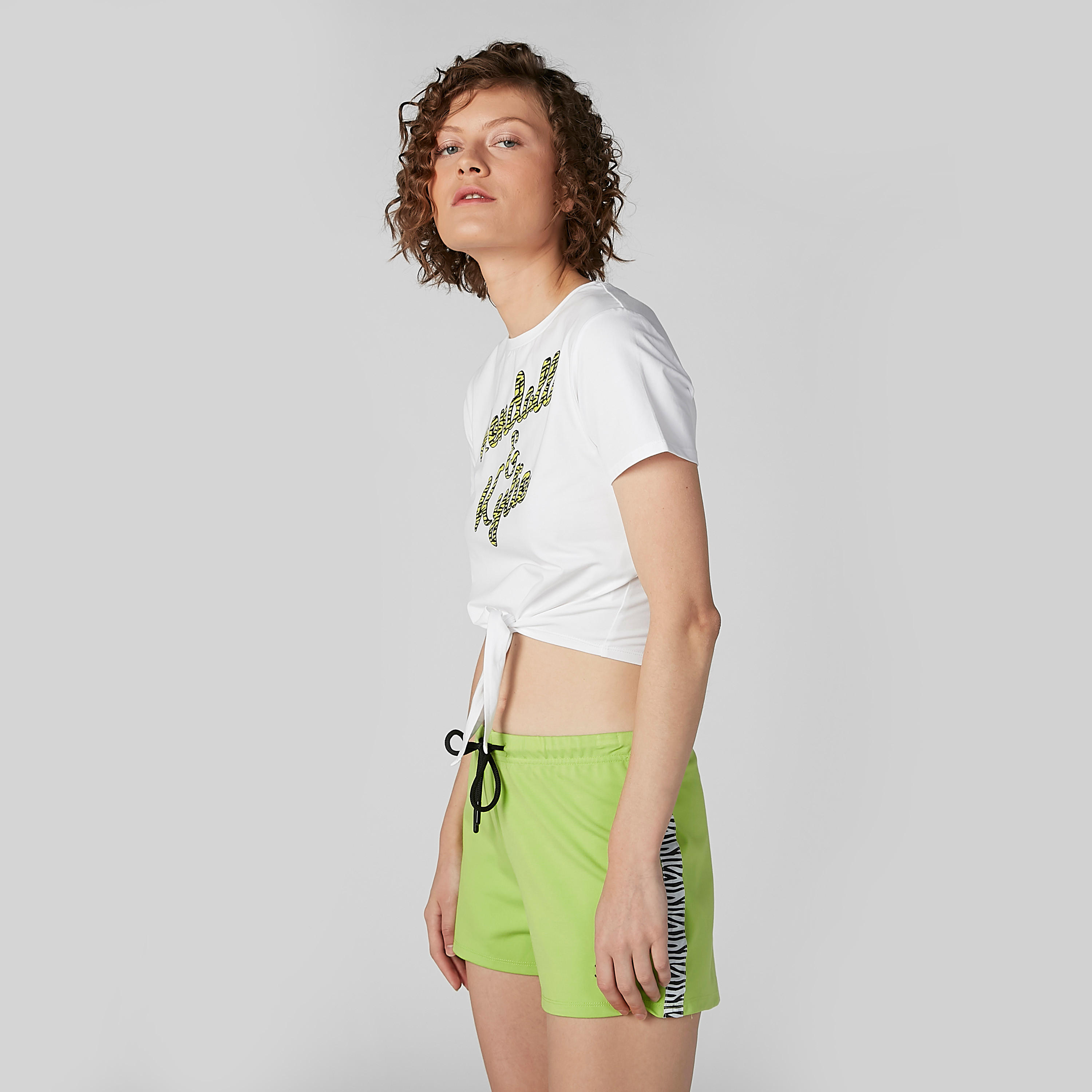 Printed Crew Neck T-shirt with Short Sleeves-women-clothing-tshirts-image-4