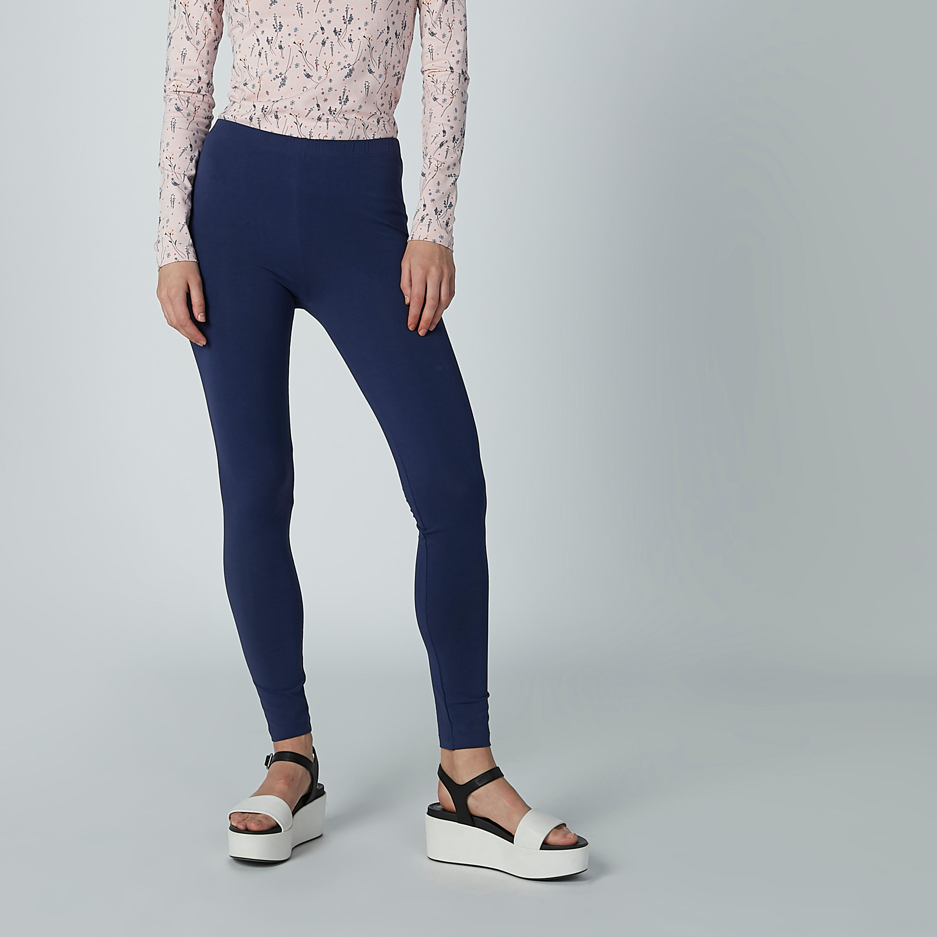 بنطال ليقنز طويل بخصر مطّاطي-women-clothing-bottoms-leggings-image-3