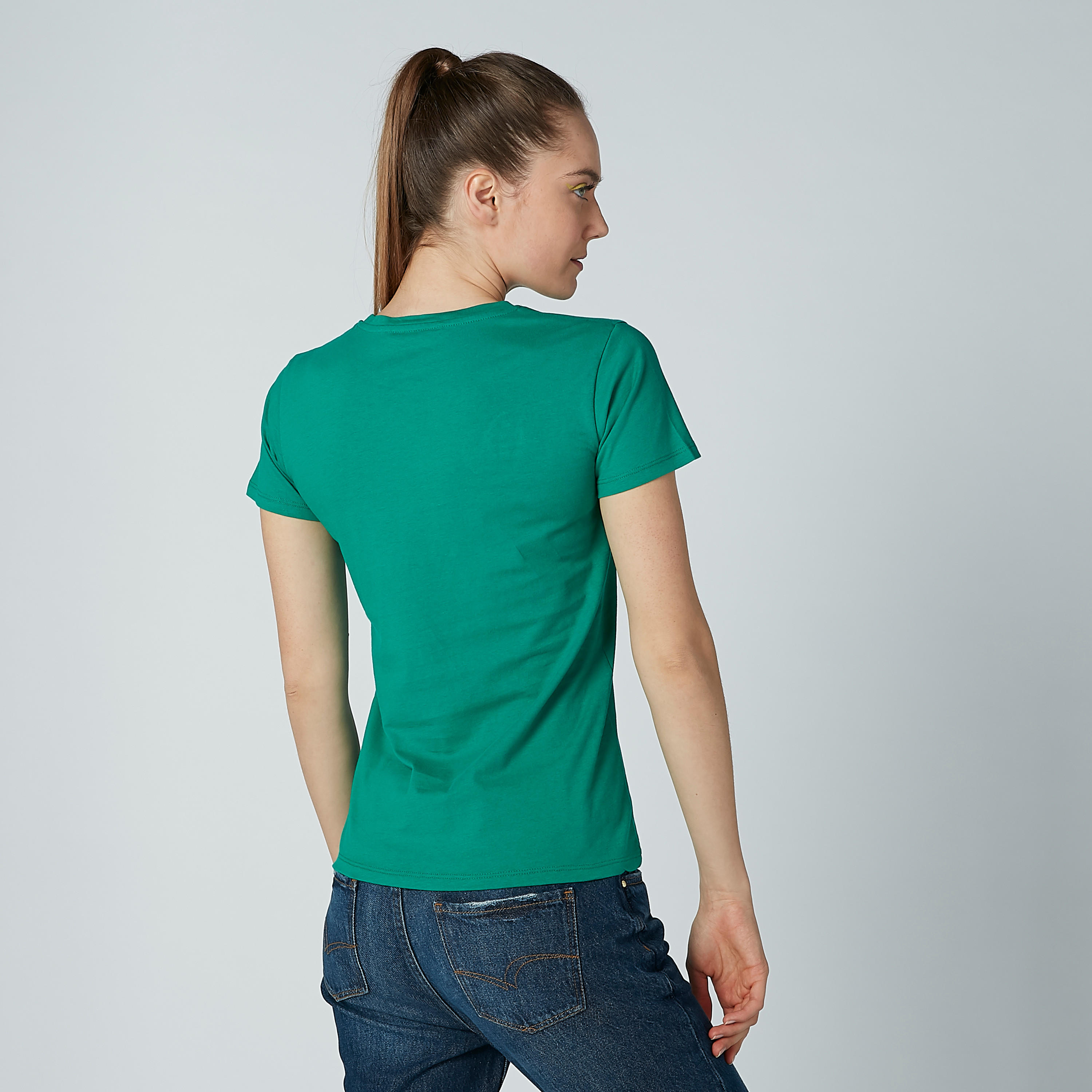 تيشيرت بأكمام قصيرة وطبعات من آيكونيك-women-clothing-tshirts-image-3