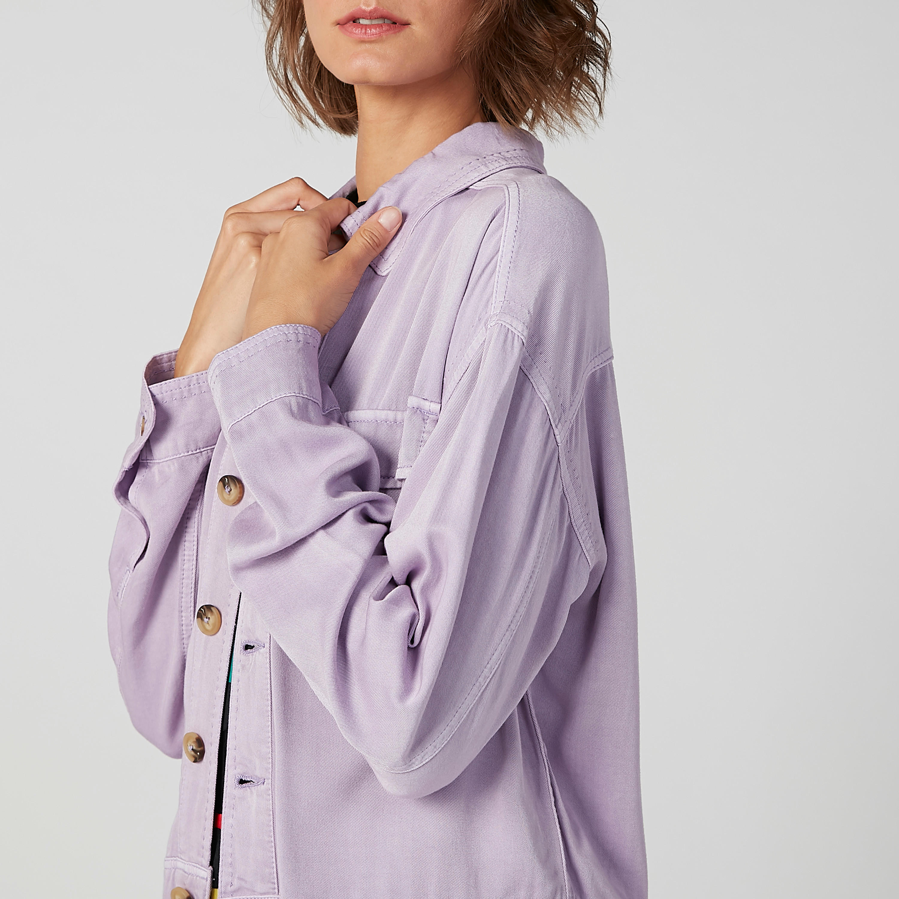 جاكيت دينم بأكمام طويلة وجيوب-women-winterwear-coatsandjackets-jackets-image-4