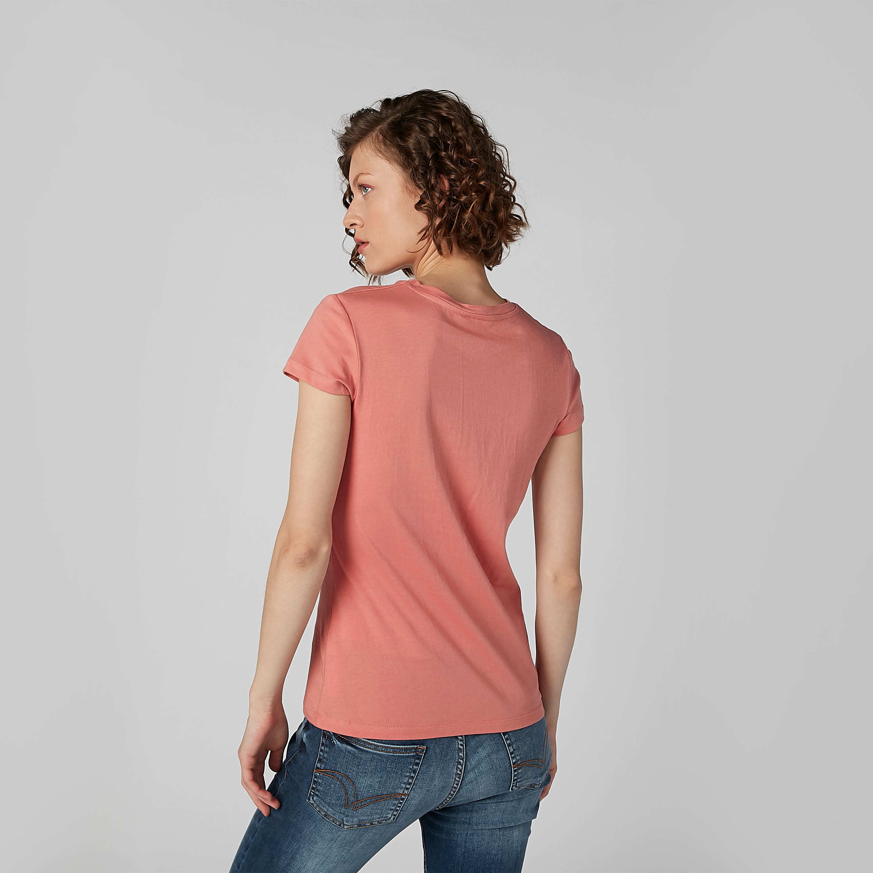 تيشيرت بياقة مستديرة وأكمام كاب مع طبعات جرافيك-women-clothing-tshirts-image-3