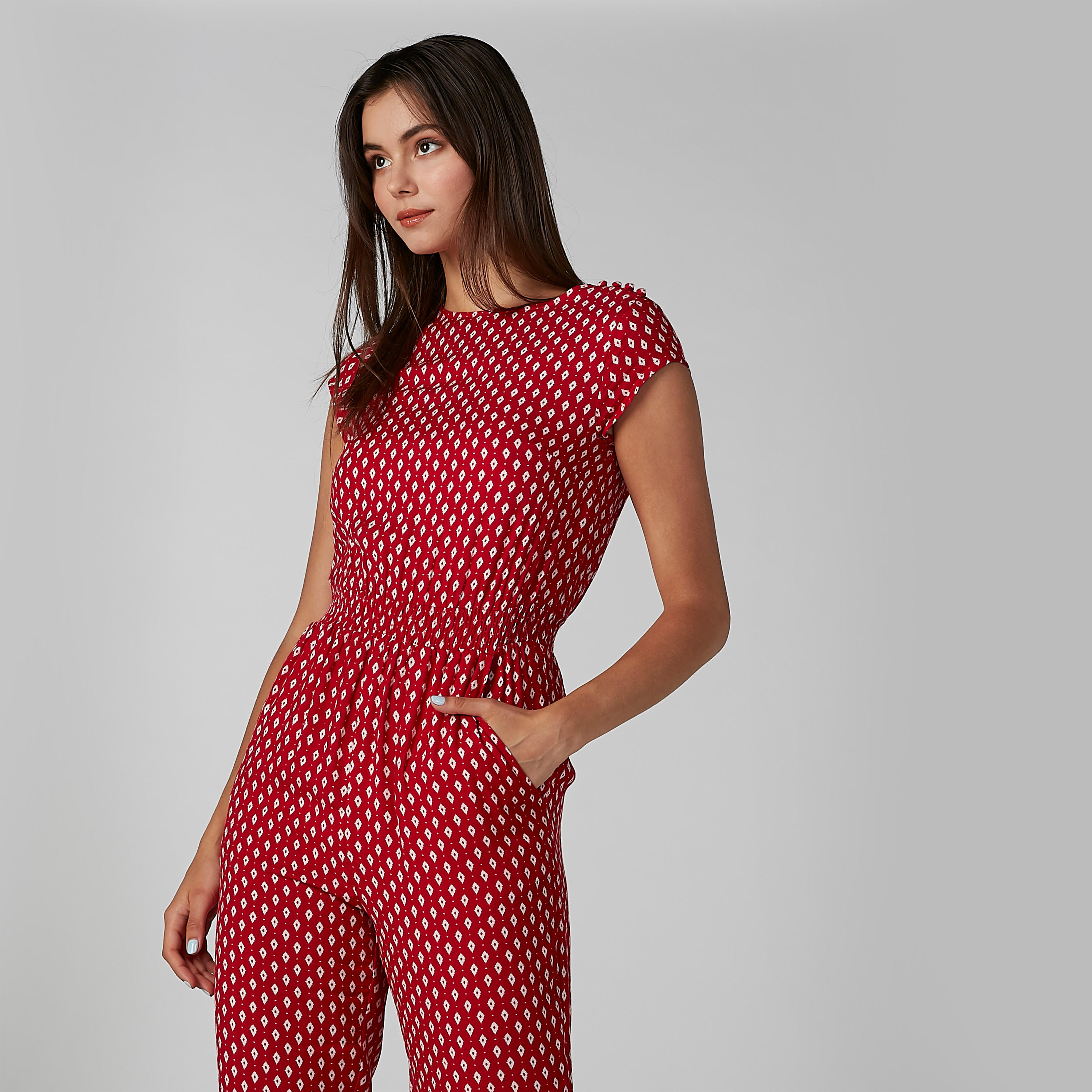 أفرول بأكمام متصلة وجيوب وطبعات-women-clothing-jumpsuits-image-5
