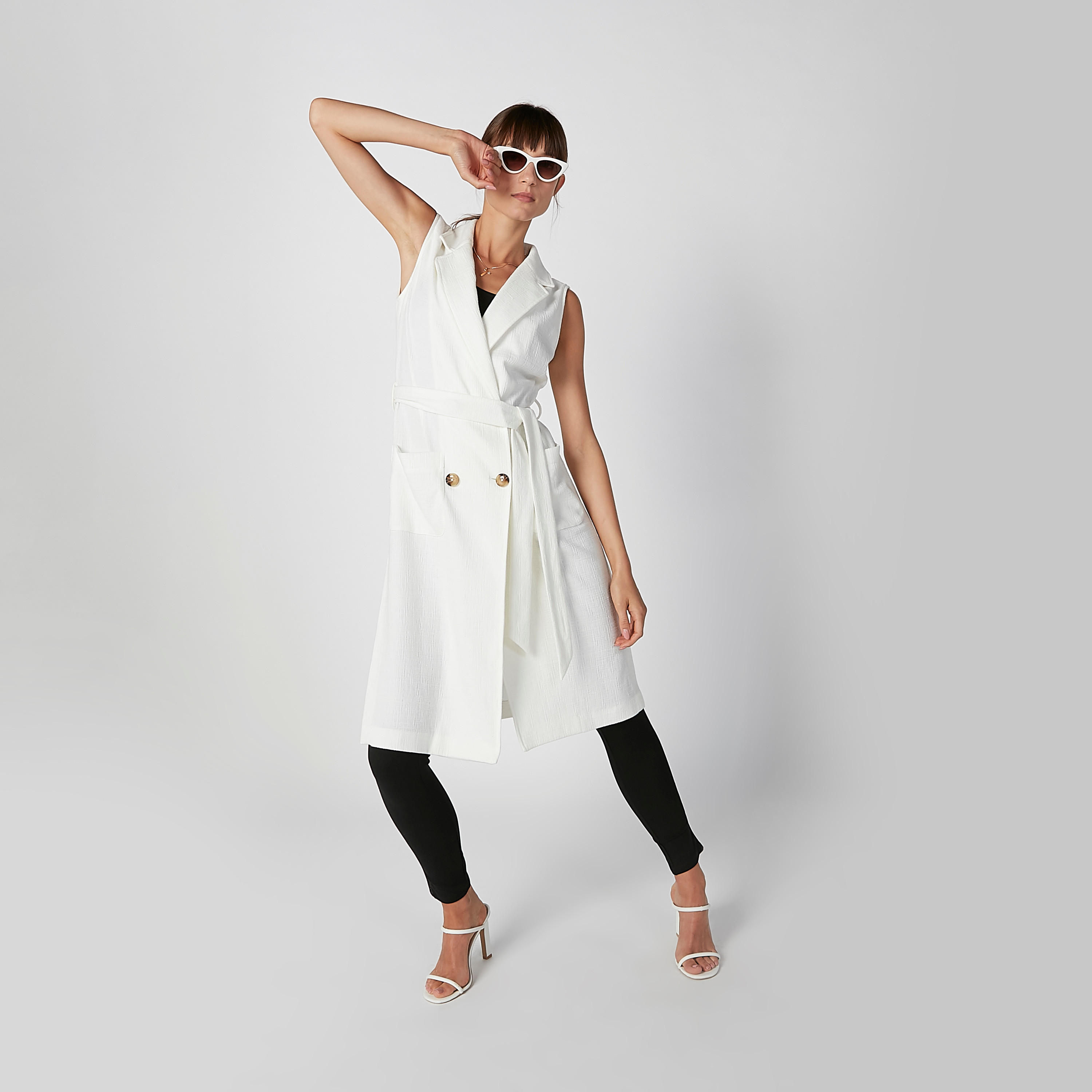معطف طويل سادة بأربطة-women-clothing-coatsandjackets-coats-image-5