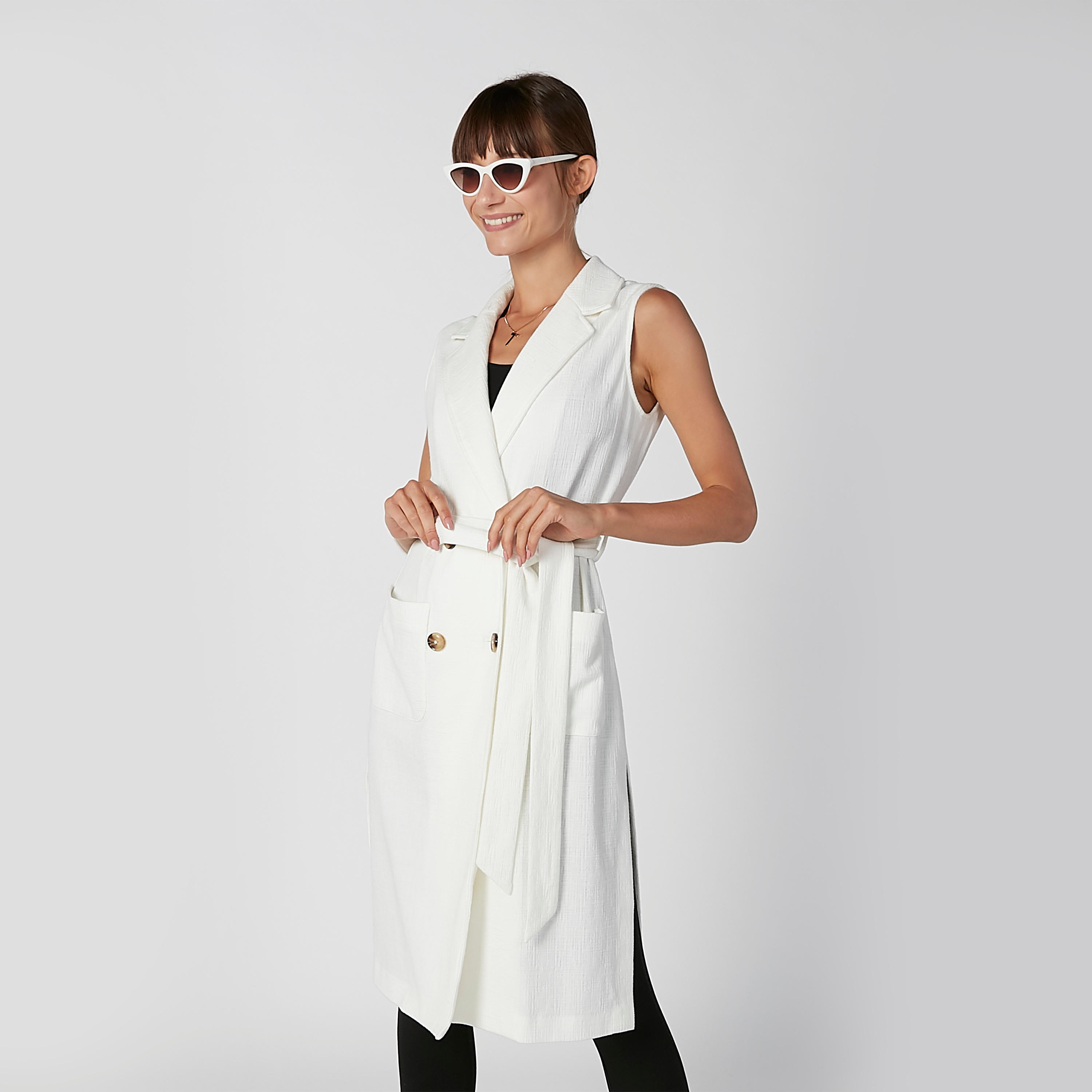معطف طويل سادة بأربطة-women-clothing-coatsandjackets-coats-image-2