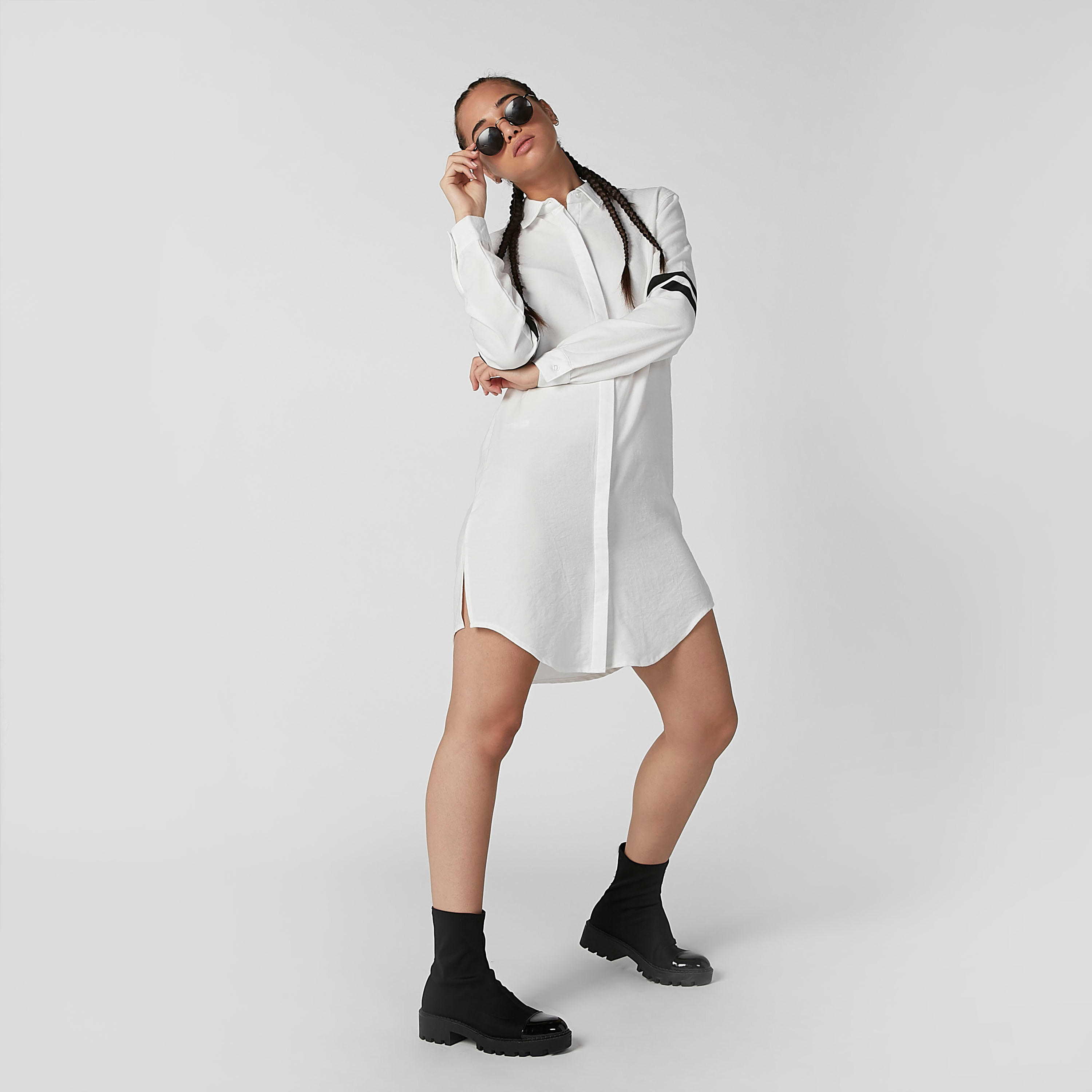فستان قميص بياقة عاديّة وأكمام طويلة وطبعات-women-clothing-dresses-image-3