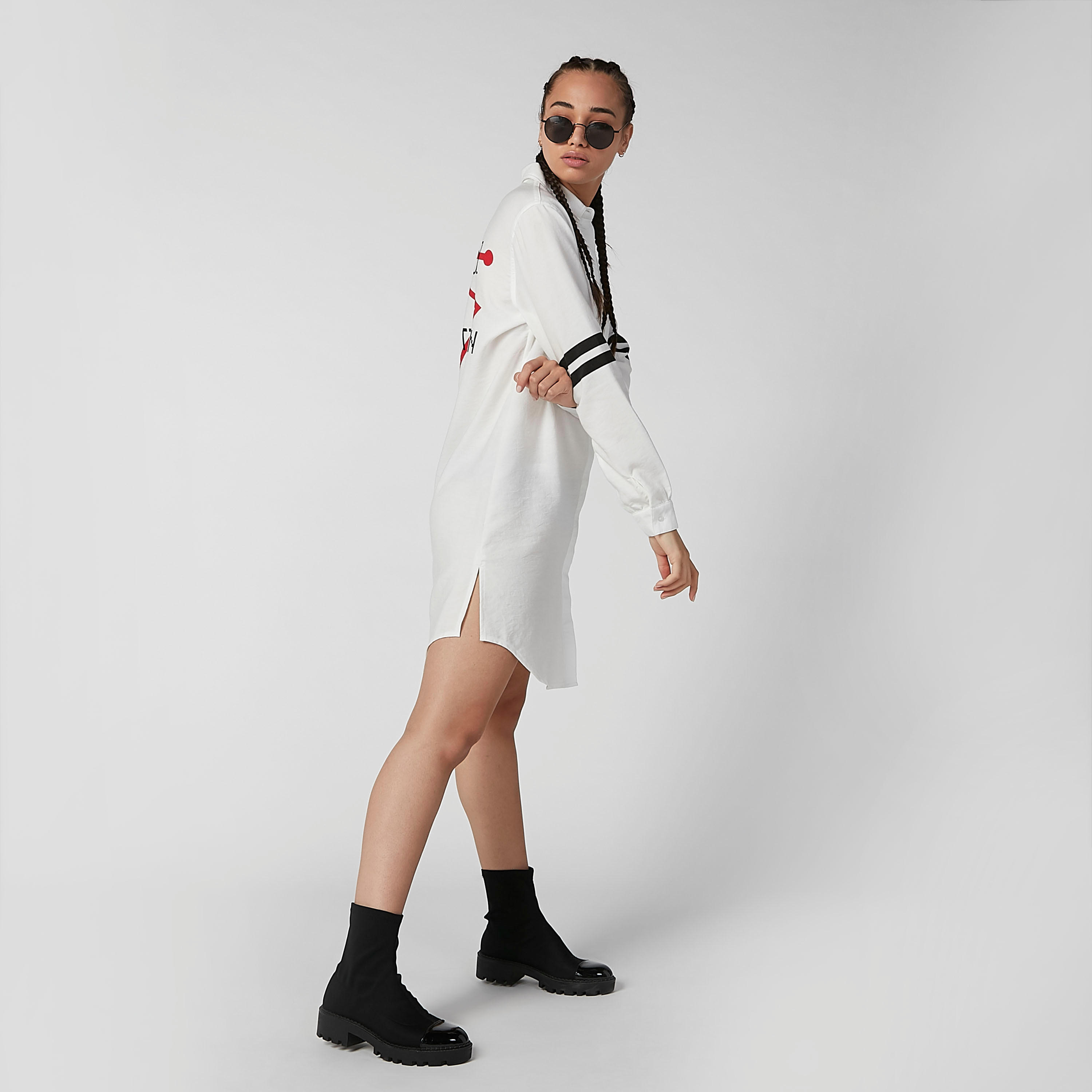 فستان قميص بياقة عاديّة وأكمام طويلة وطبعات-women-clothing-dresses-image-4