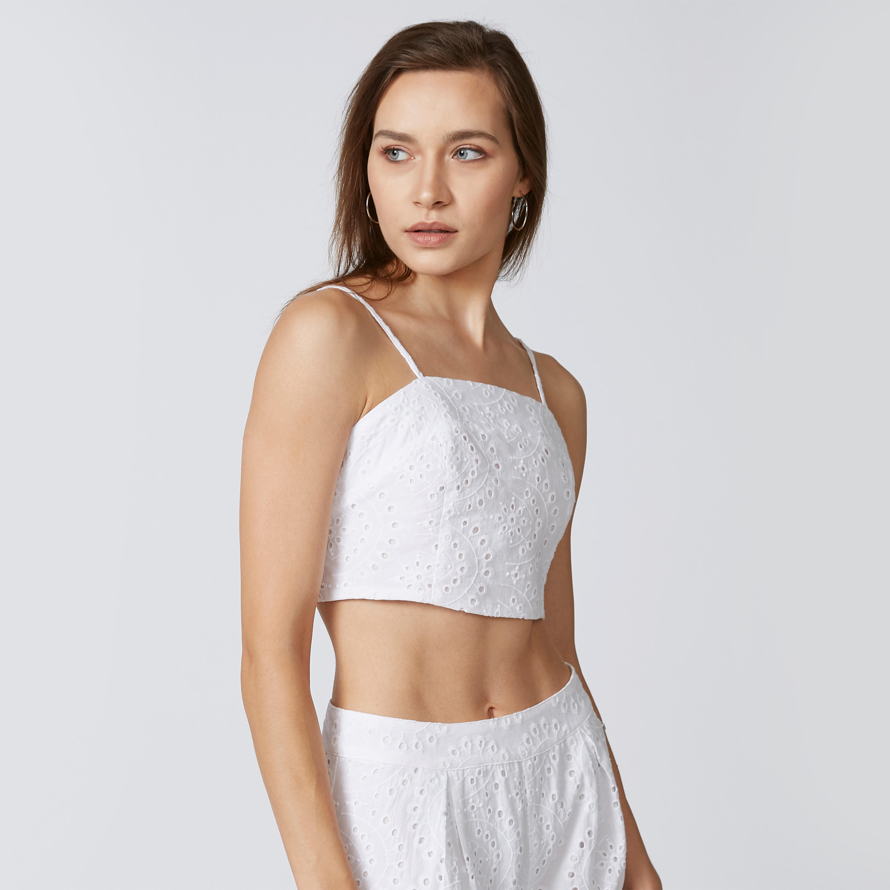 Schiffli Crop Top with Adjustable Spaghetti Straps-women-clothing-shirtsandblouses-blouses-image-4