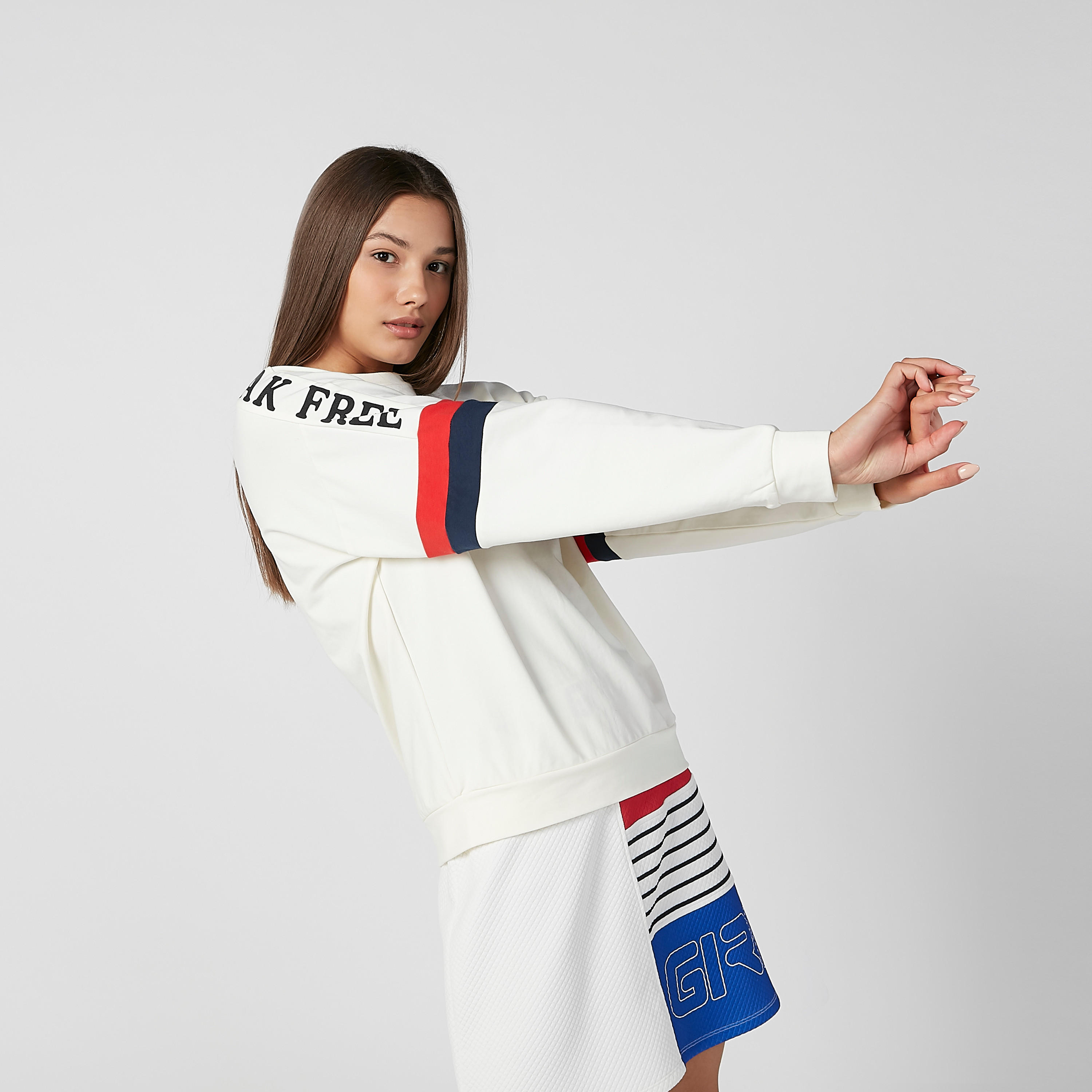 Printed Sweatshirt with Long Sleeves and Round Neck-women-winterwear-hoodiesandsweatshirts-sweatshirts-image-1