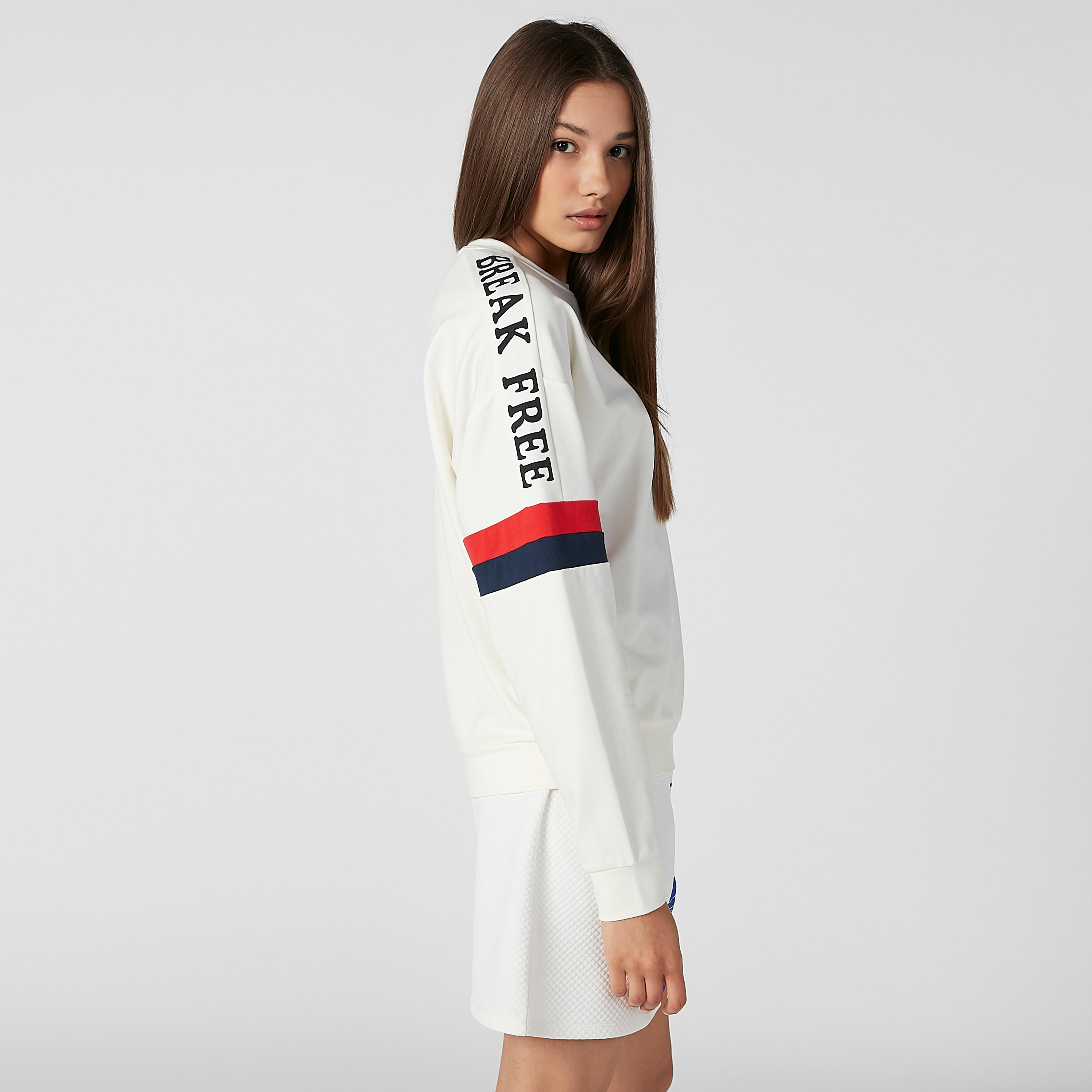 Printed Sweatshirt with Long Sleeves and Round Neck-women-winterwear-hoodiesandsweatshirts-sweatshirts-image-3