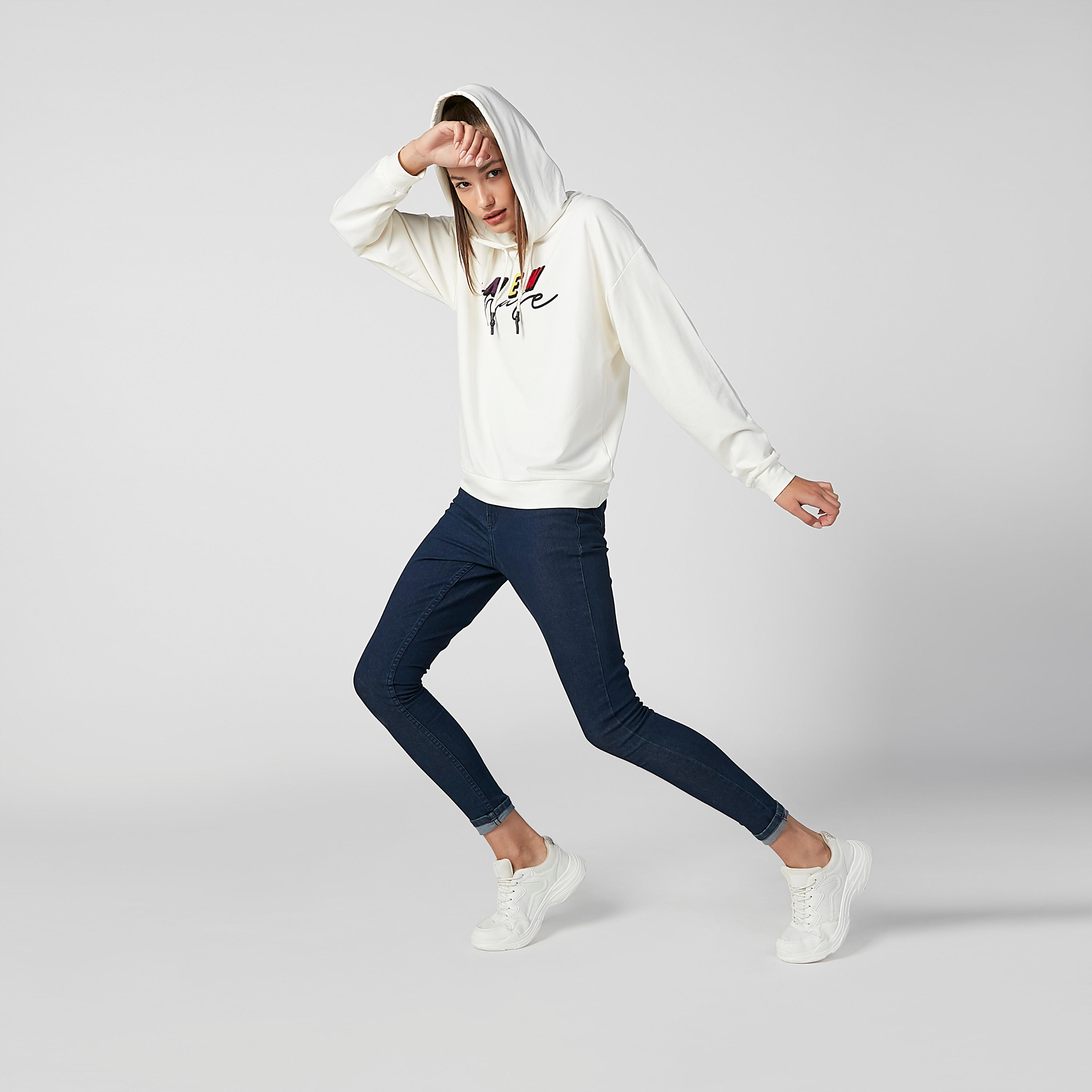 Printed Hoodie with Long Sleeves-women-winterwear-hoodiesandsweatshirts-hoodies-image-2