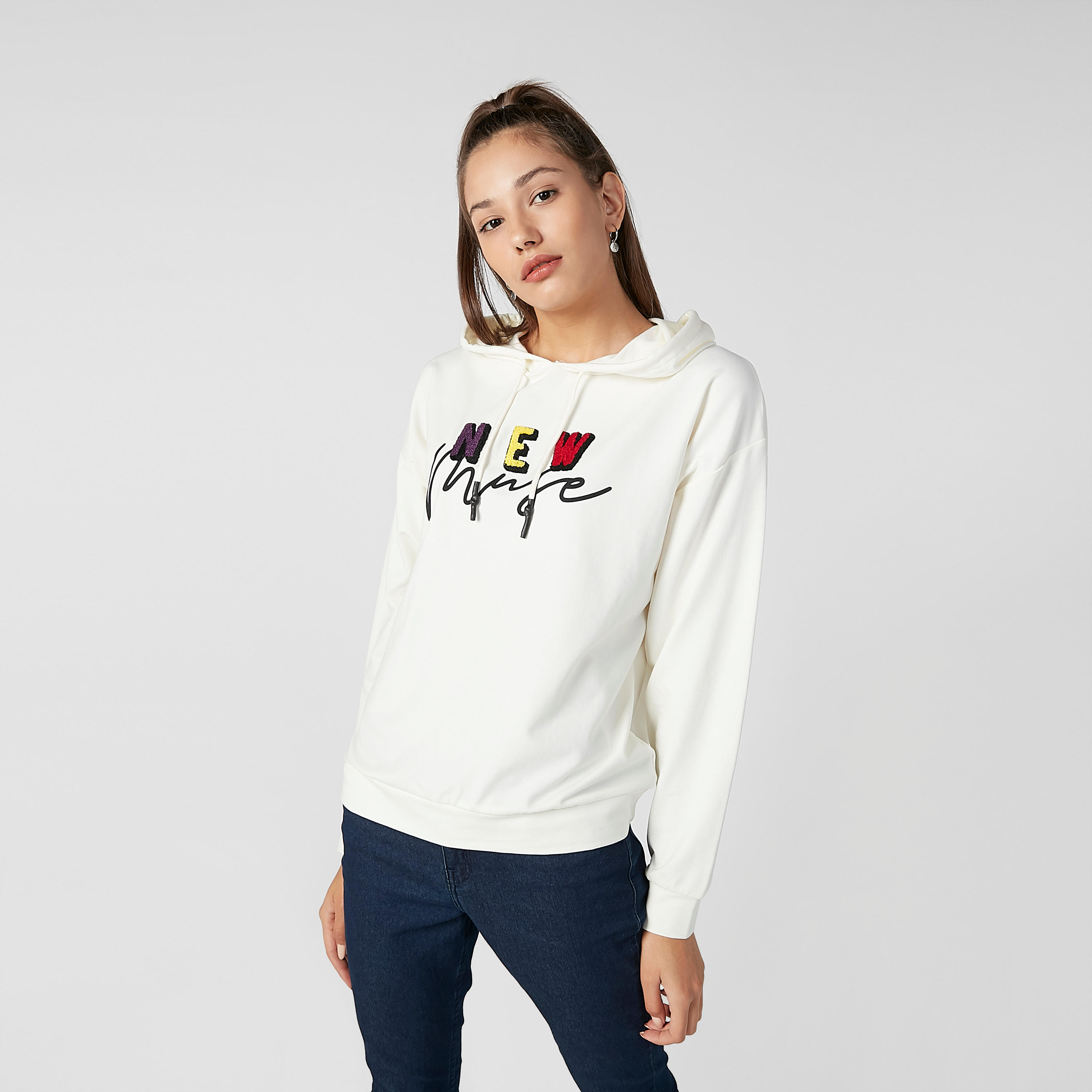 Printed Hoodie with Long Sleeves-women-winterwear-hoodiesandsweatshirts-hoodies-image-6