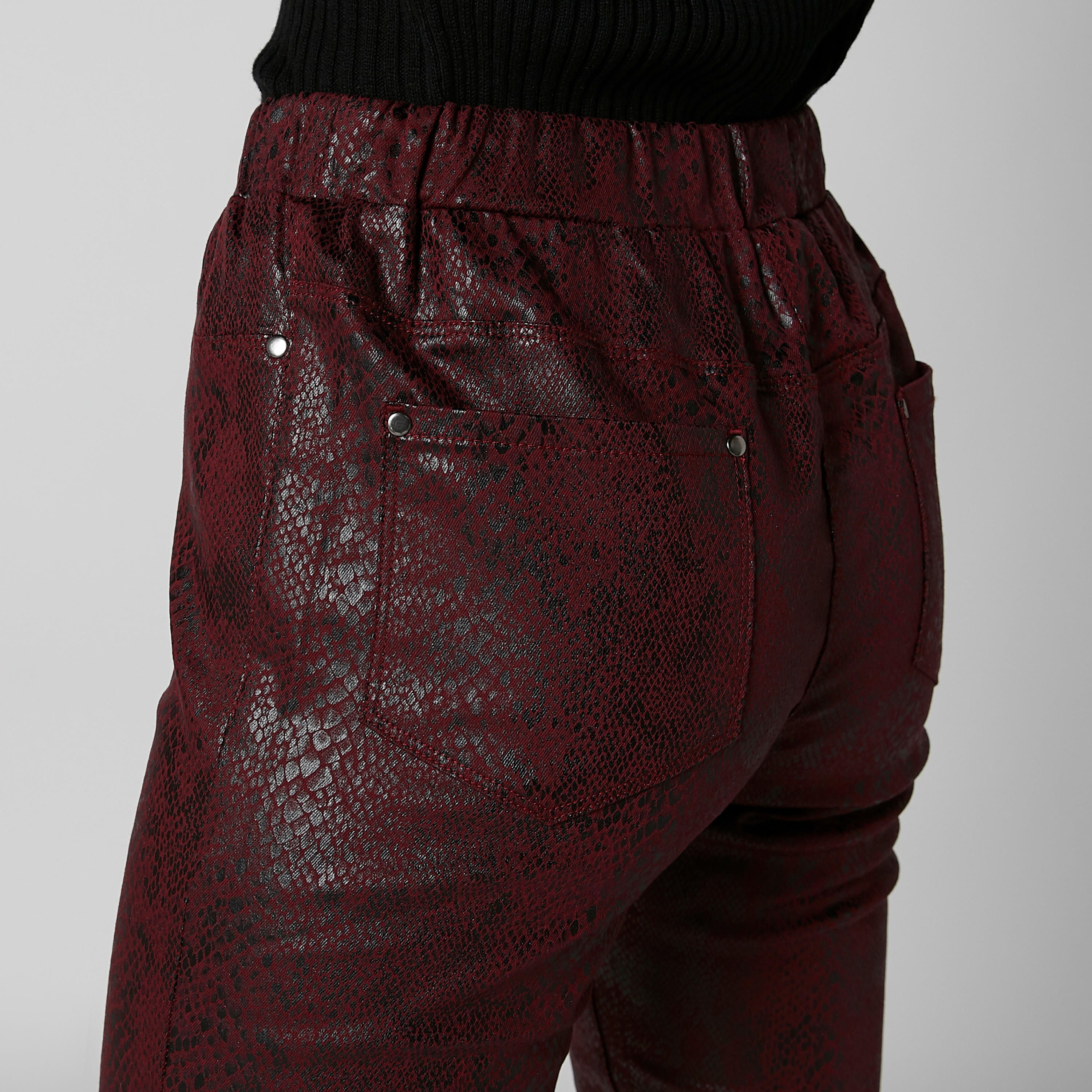 بنطلون بخصر مطاطي متوسط الارتفاع وجيوب وطبعات-women-clothing-bottoms-trousers-image-3