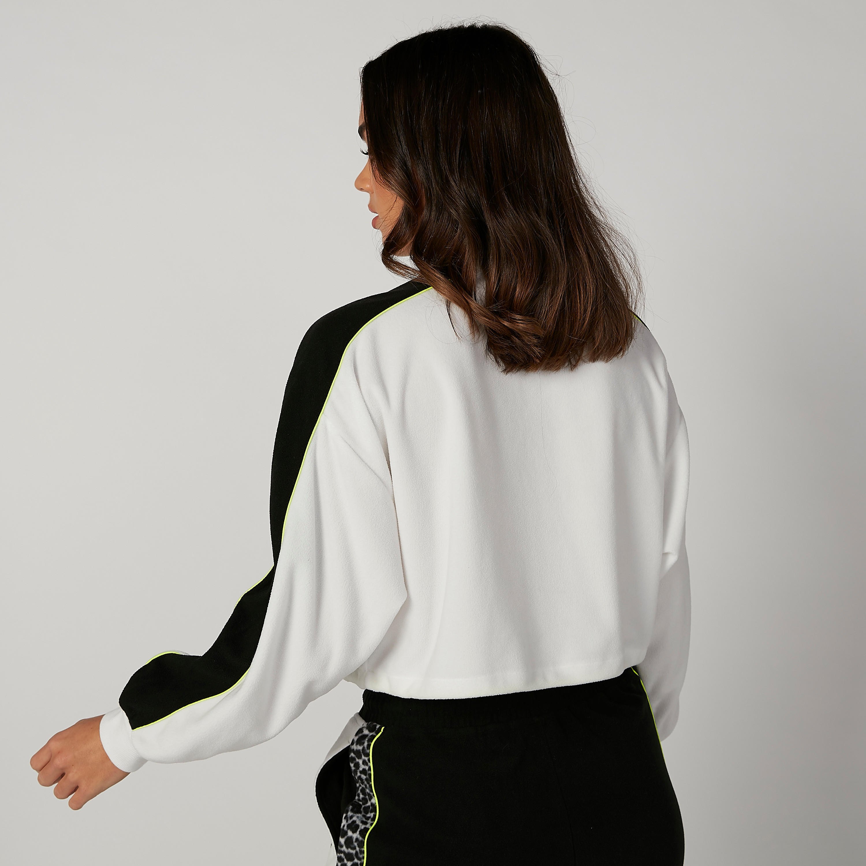 Printed Jacket with High Neck and Long Sleeves-women-winterwear-coatsandjackets-jackets-image-2