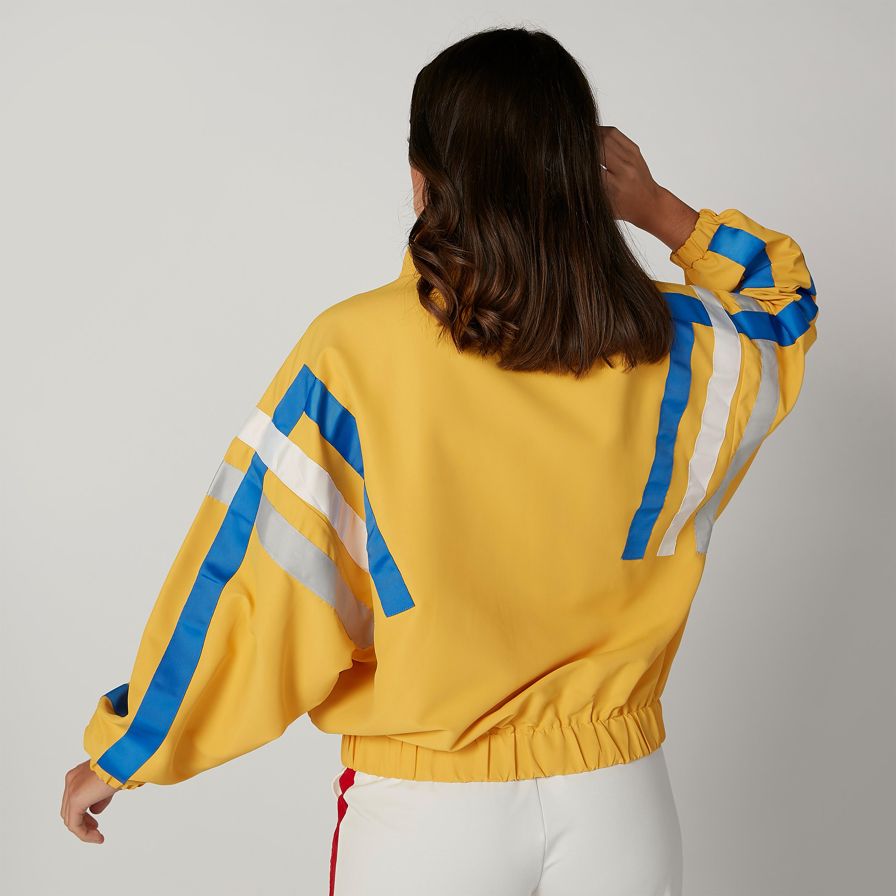 جاكيت بومبر بأكمام طويلة وجيوب كنغر وتفاصيل شريطة-women-winterwear-coatsandjackets-jackets-image-3