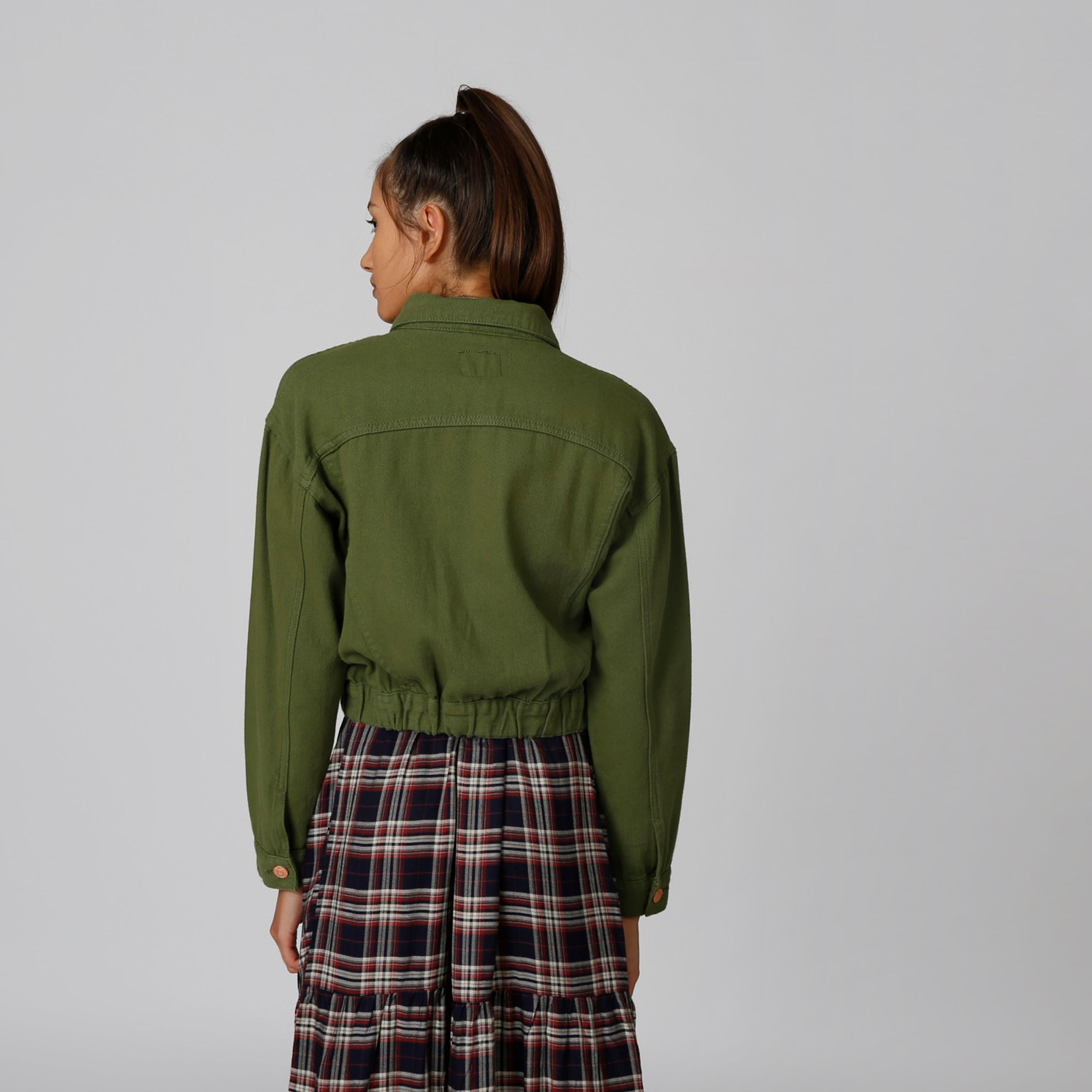 جاكيت دينم بأكمام طويلة وجيوب-women-winterwear-coatsandjackets-jackets-image-4