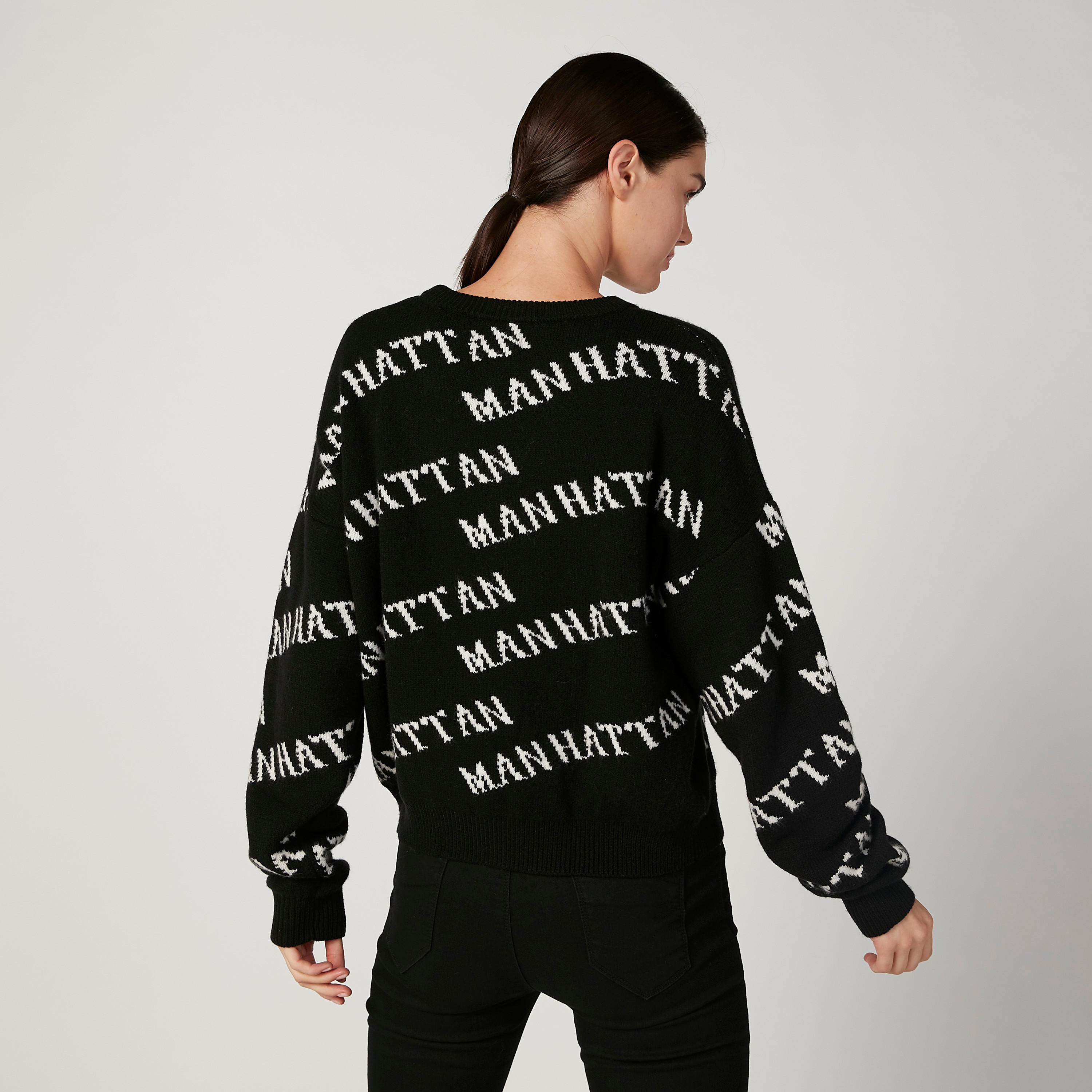 Textured Sweater with Long Sleeves and Prints-women-clothing-cardigansandjumpers-jumpers-image-4