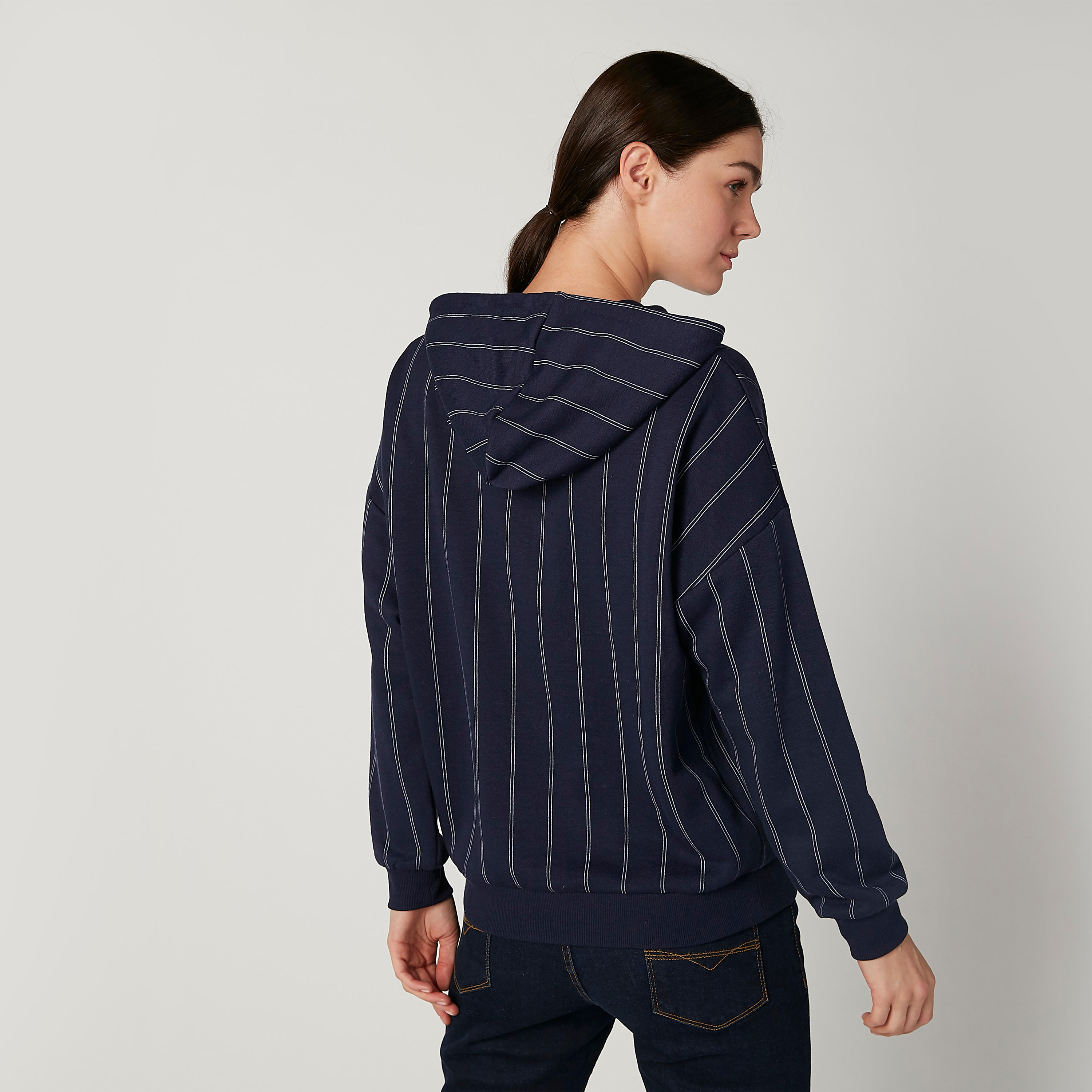 Printed Oversized Sweatshirt with Long Sleeves and Hood-women-winterwear-hoodiesandsweatshirts-hoodies-image-4