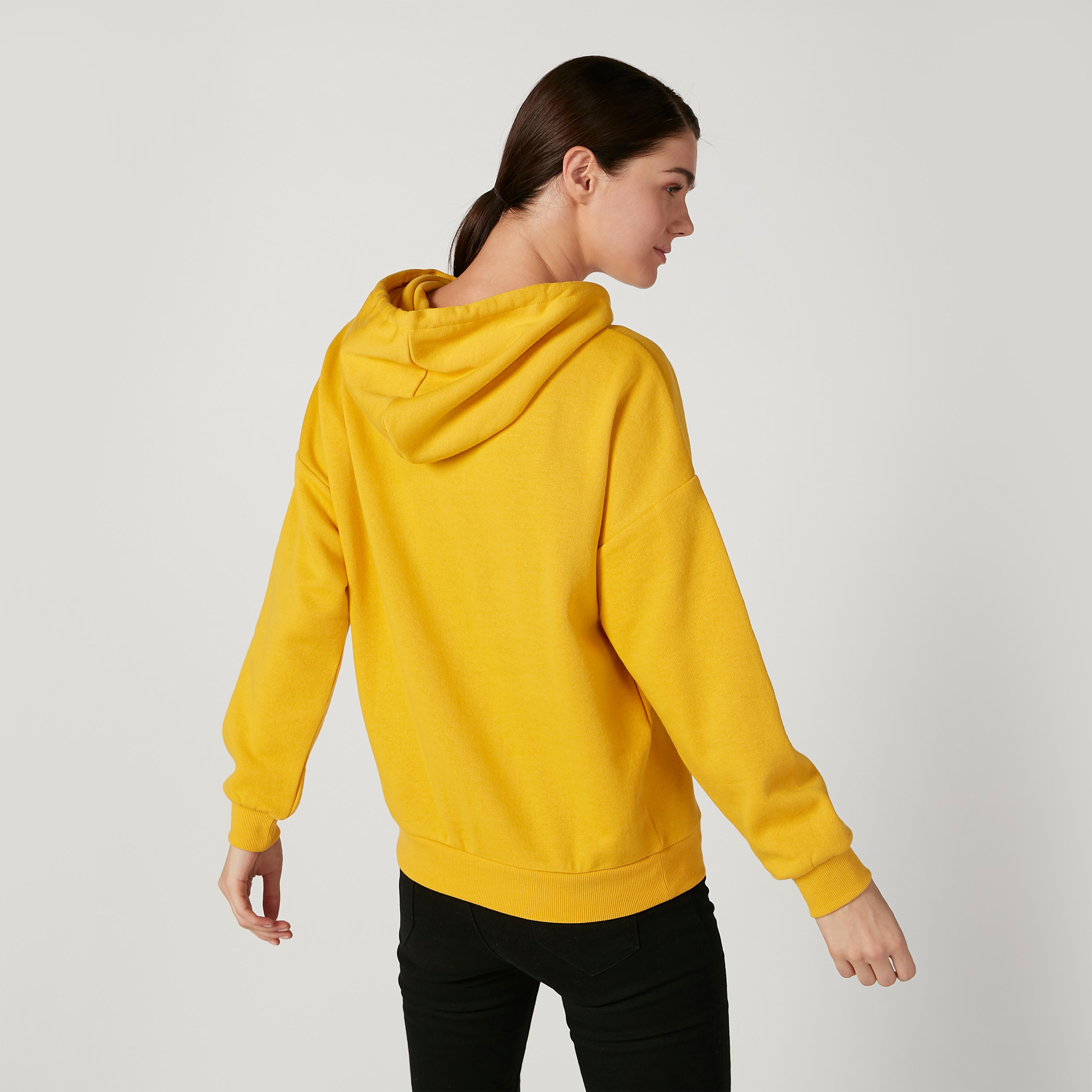 Printed Oversized Sweatshirt with Long Sleeves and Hood-women-winterwear-hoodiesandsweatshirts-hoodies-image-4