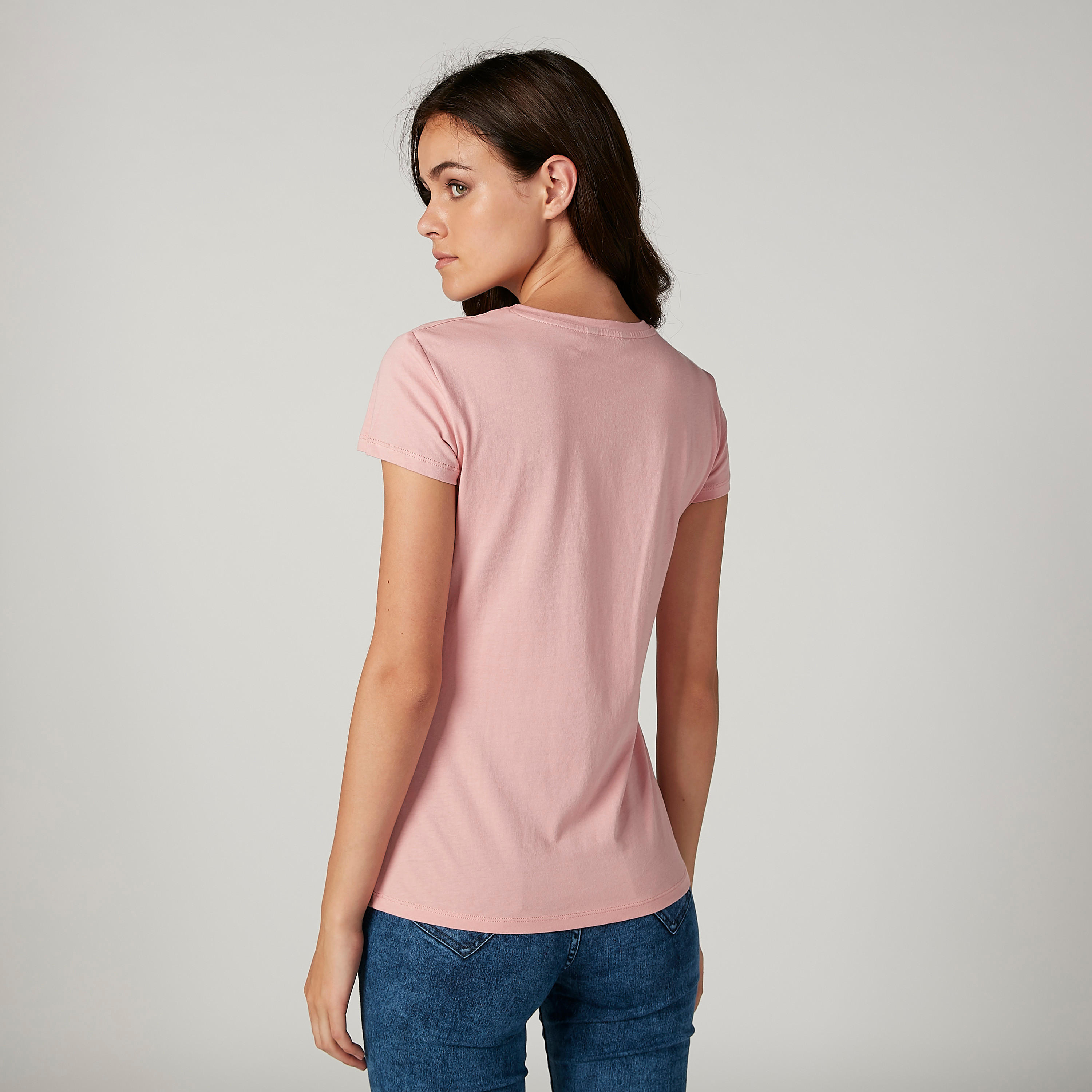 تيشيرت مستدام بياقة ضيّقة وأكمام قصيرة وطبعات-women-clothing-tshirts-image-4