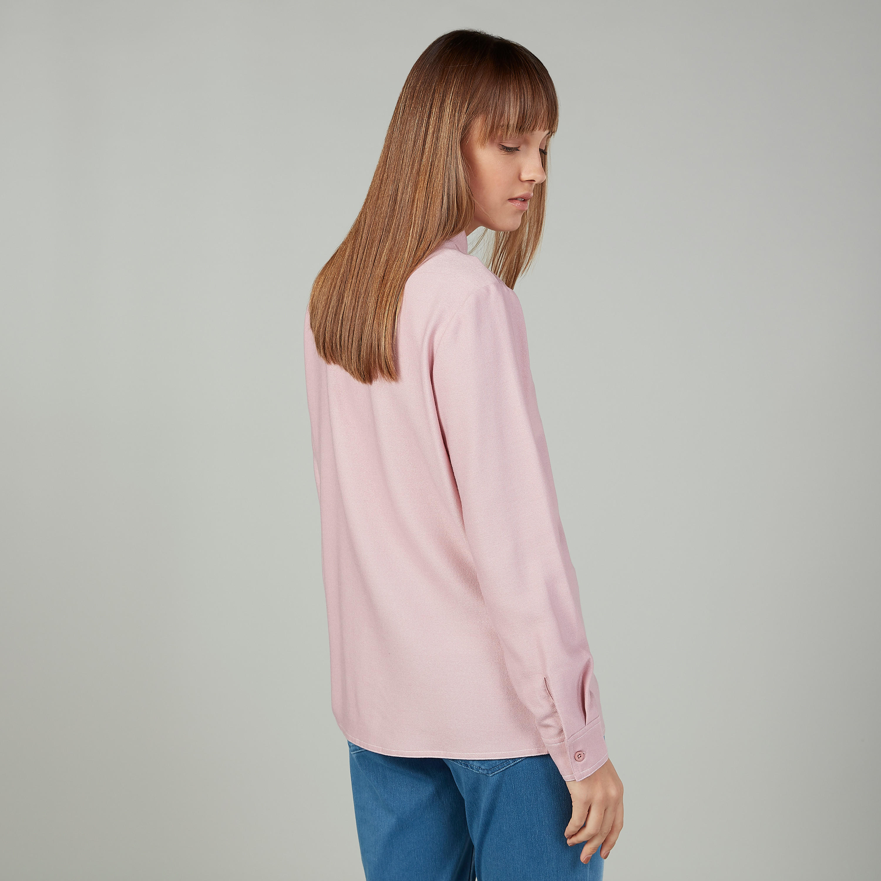قميص بياقة عادية وأكمام طويلة وطبعات-women-clothing-shirtsandblouses-shirts-image-4