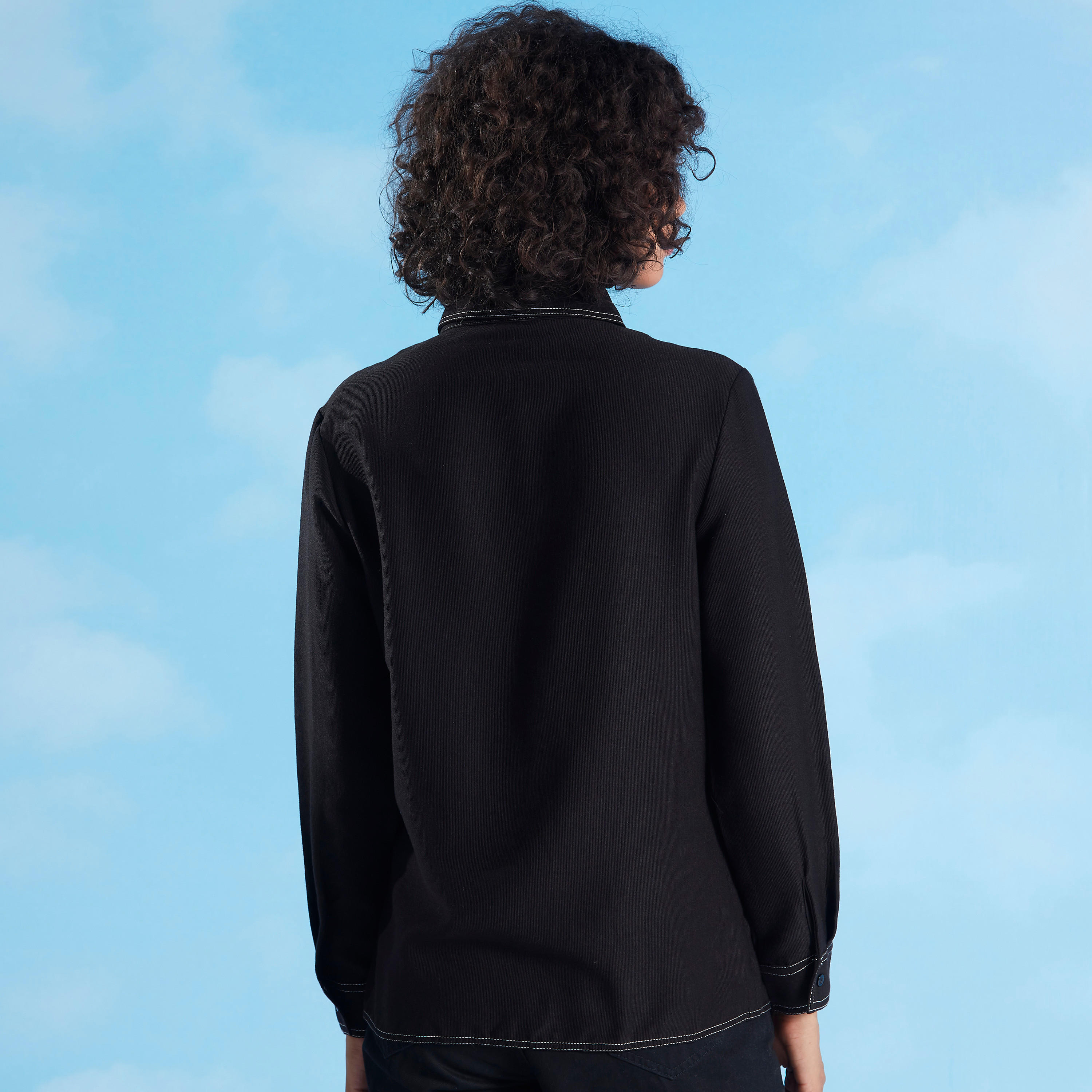 قميص بياقة عادية وأكمام طويلة وطبعات-women-clothing-shirtsandblouses-shirts-image-5