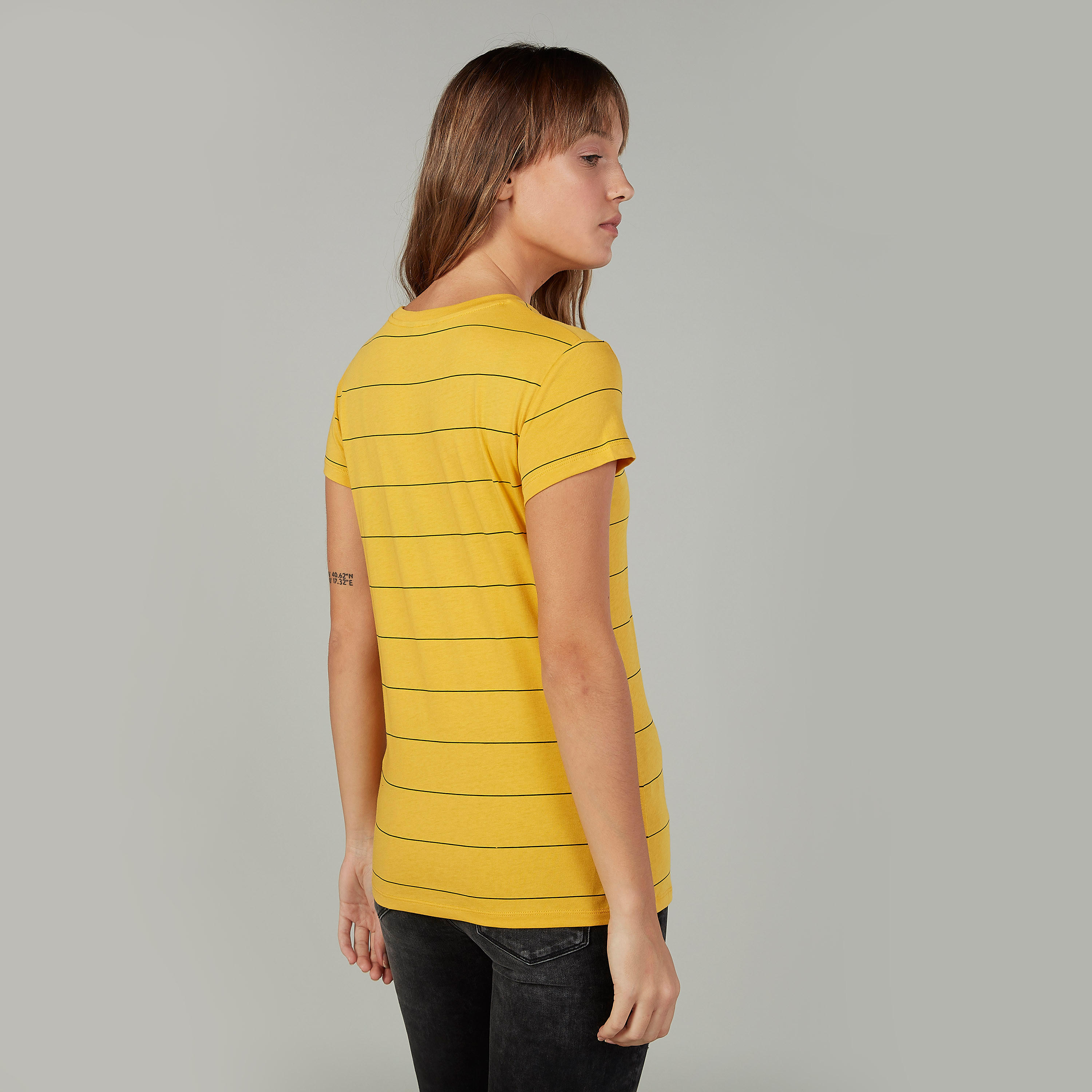 Printed T-shirt with Crew Neck and Short Sleeves-women-clothing-tshirts-image-4