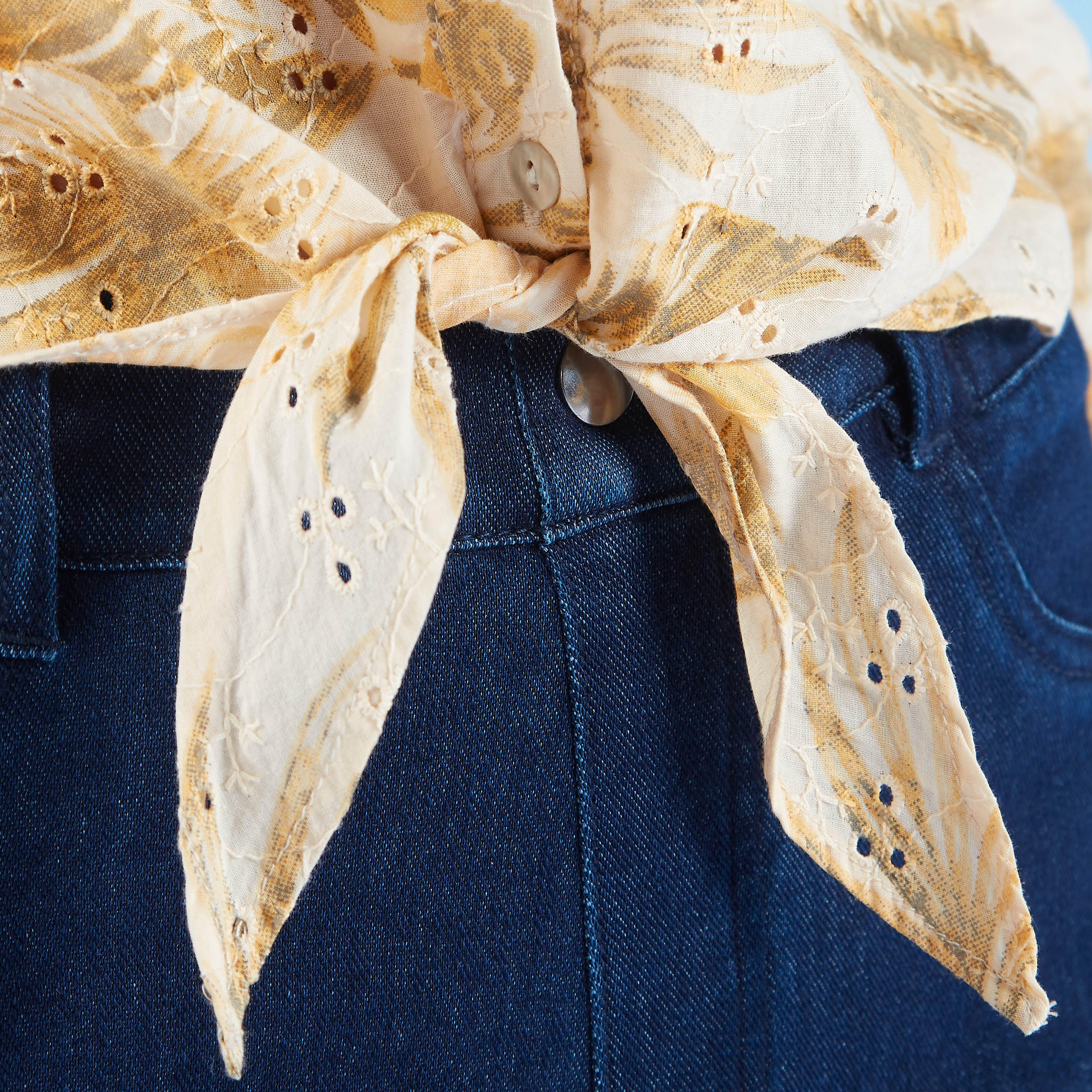 بلوزة بياقة عاديّة وأكمام طويلة وطبعات-women-clothing-shirtsandblouses-blouses-image-2