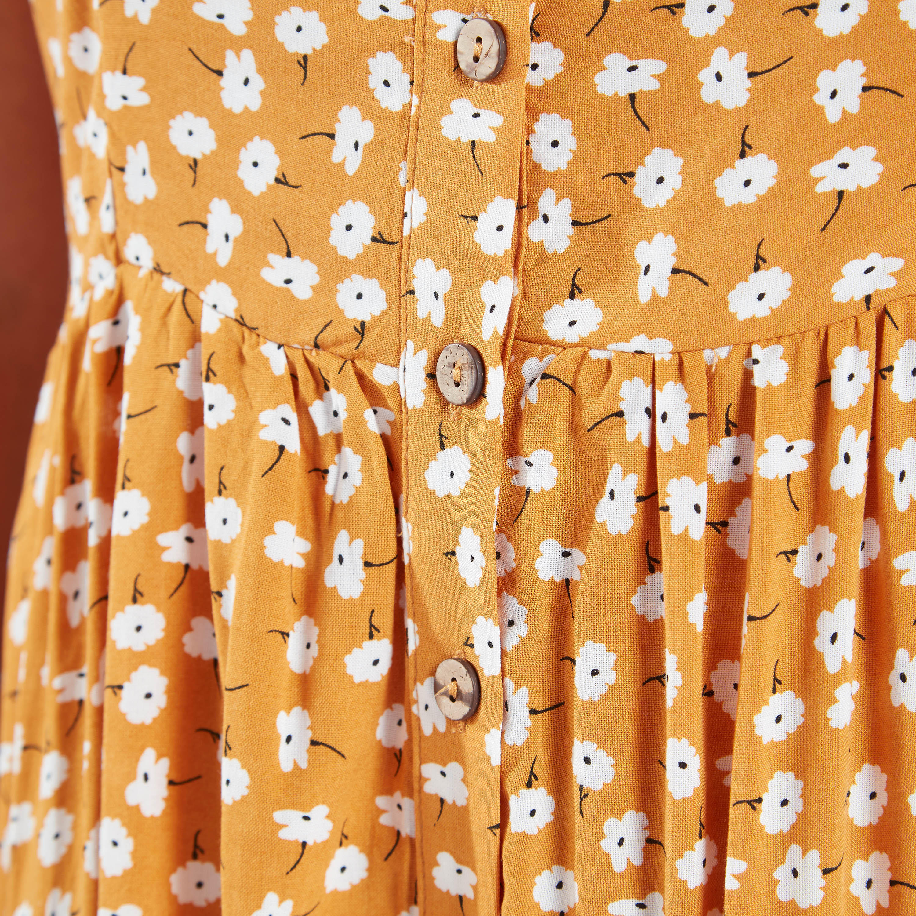 فستان ميدي ايه لاين بحمالات وطبعات-women-clothing-dresses-image-5
