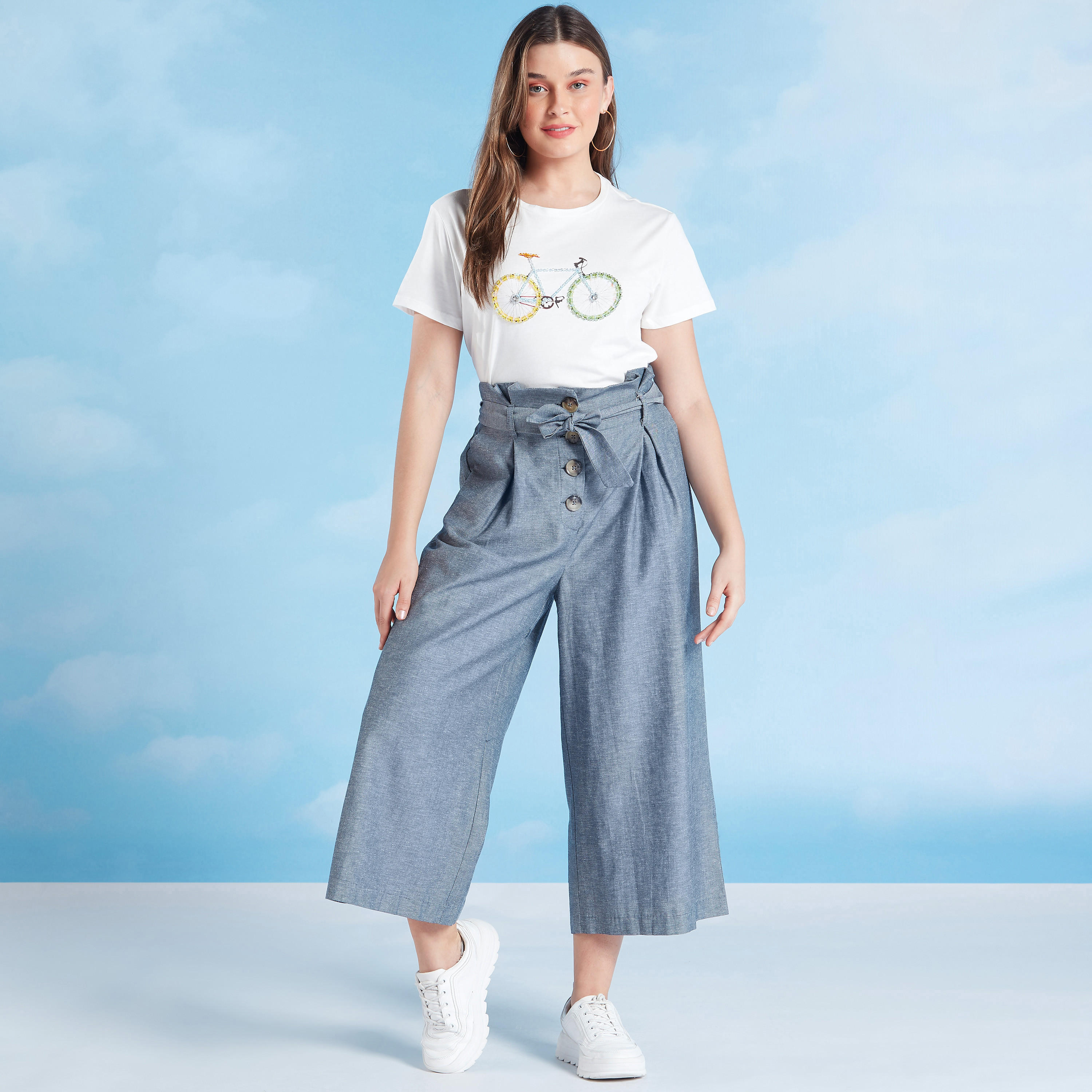 Solid Mid-Rise Culottes with Pocket Detail and Tie Ups-women-clothing-bottoms-trousers-image-2