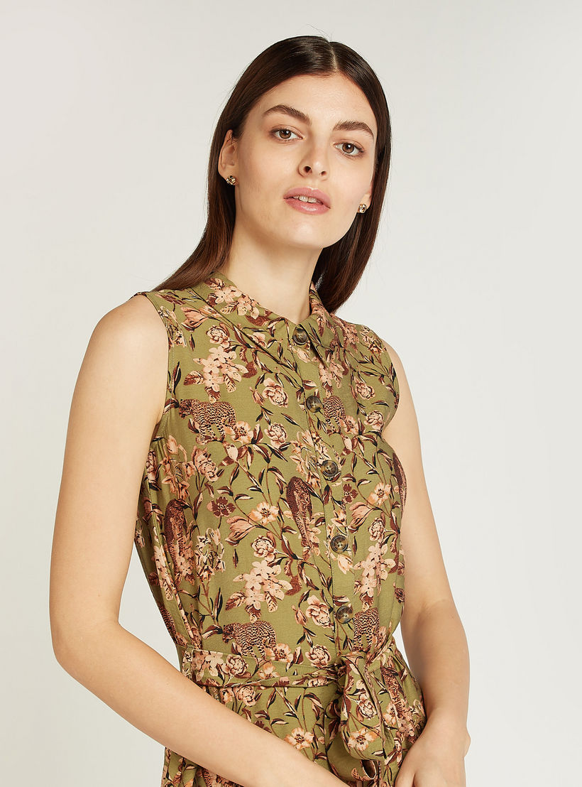 فستان قميص ميدي دون أكمام بطبعات وياقة عادية وأربطة-women-clothing-dresses-image-3