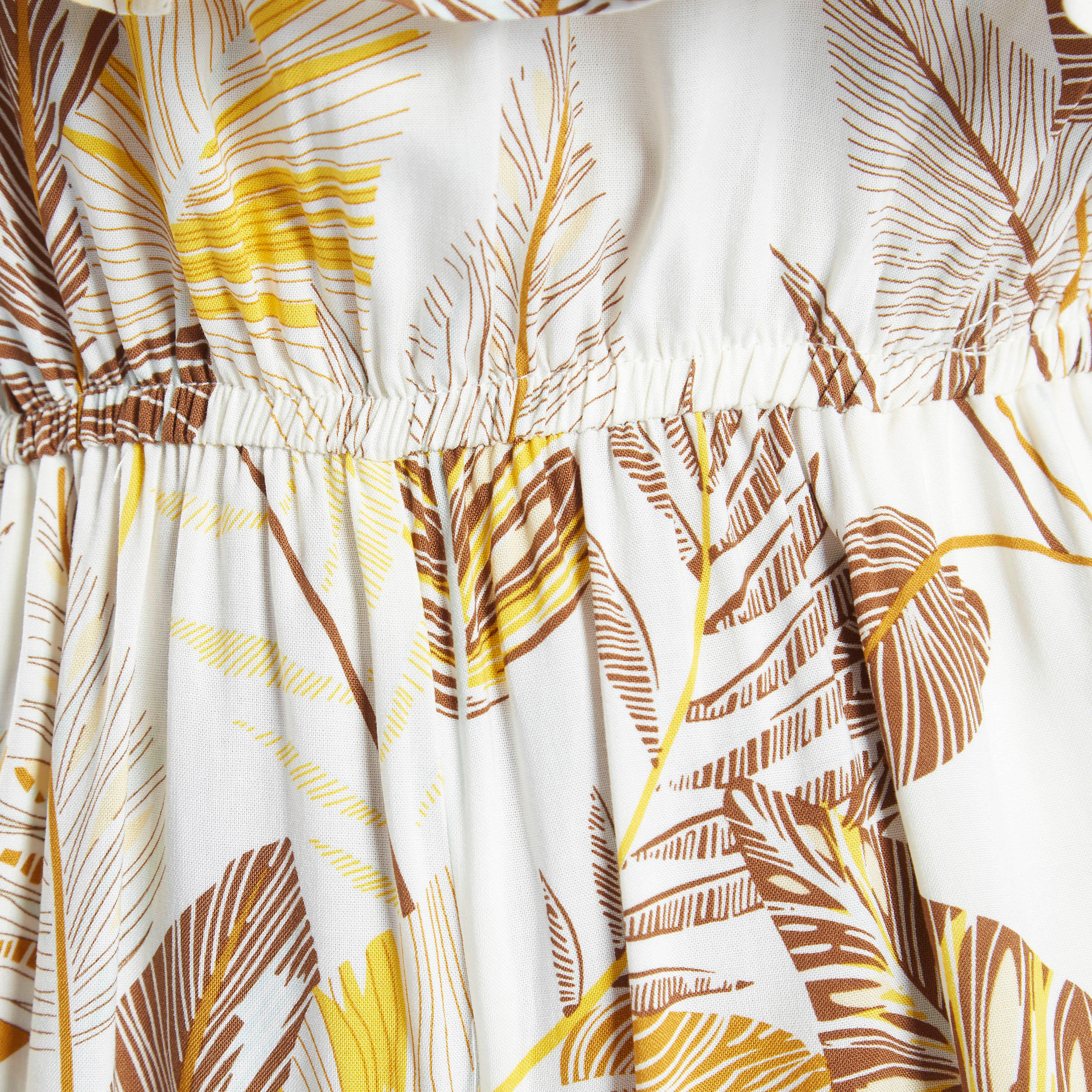 Printed Jumpsuit with Smocking Detail-women-clothing-jumpsuits-image-4