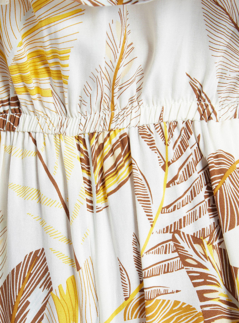 Printed Jumpsuit with Smocking Detail-women-clothing-jumpsuits-image-4