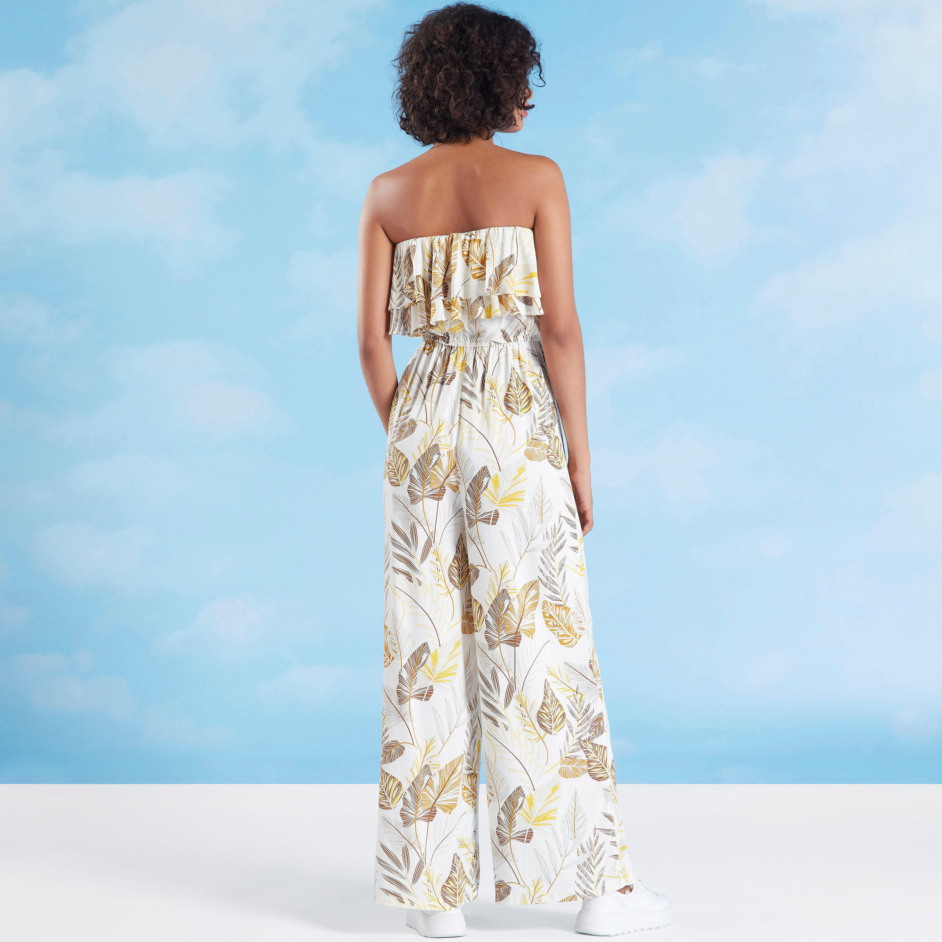 Printed Jumpsuit with Smocking Detail-women-clothing-jumpsuits-image-6