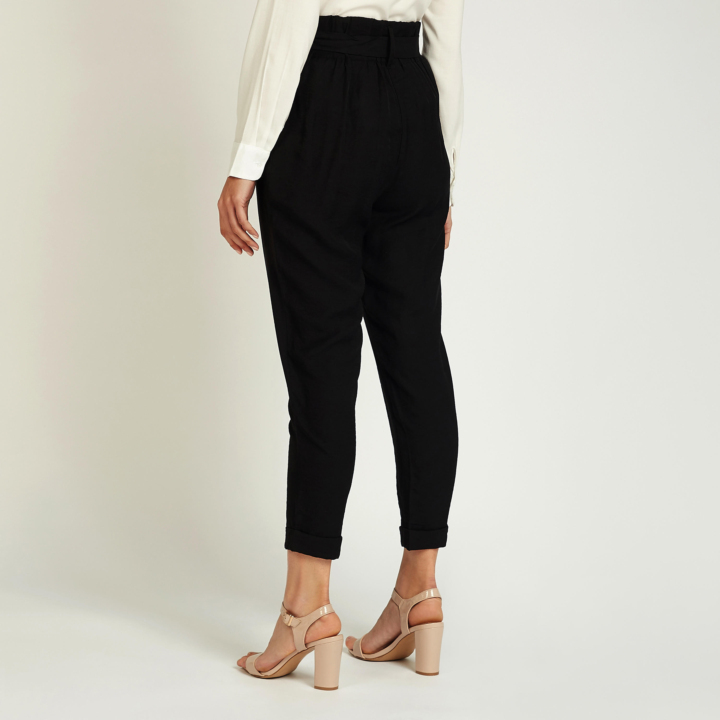 Solid Mid-Rise Culottes with Pocket Detail-women-clothing-bottoms-trousers-image-4