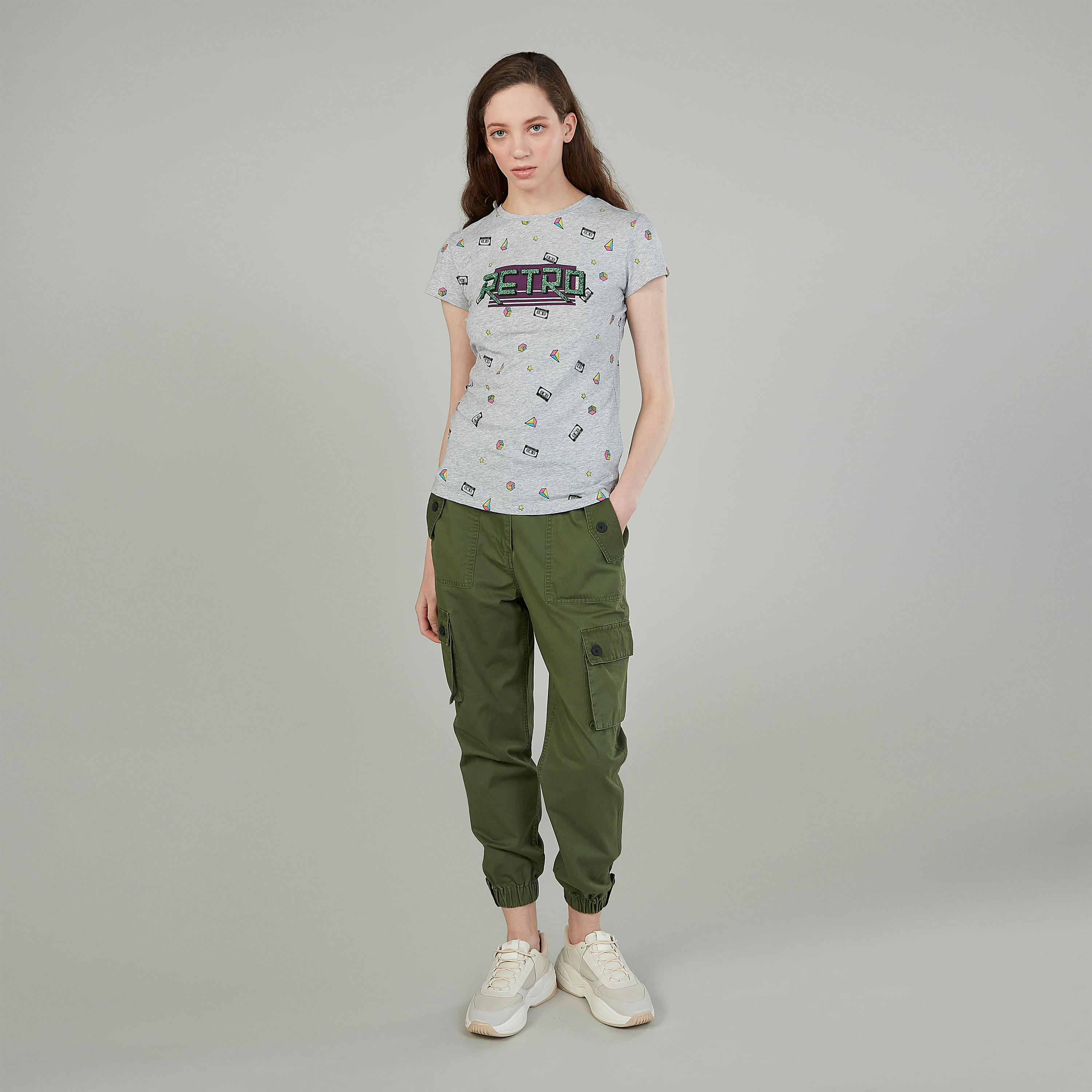 تيشيرت بياقة مستديرة وأكمام قصيرة وطبعات-women-clothing-tshirts-image-2