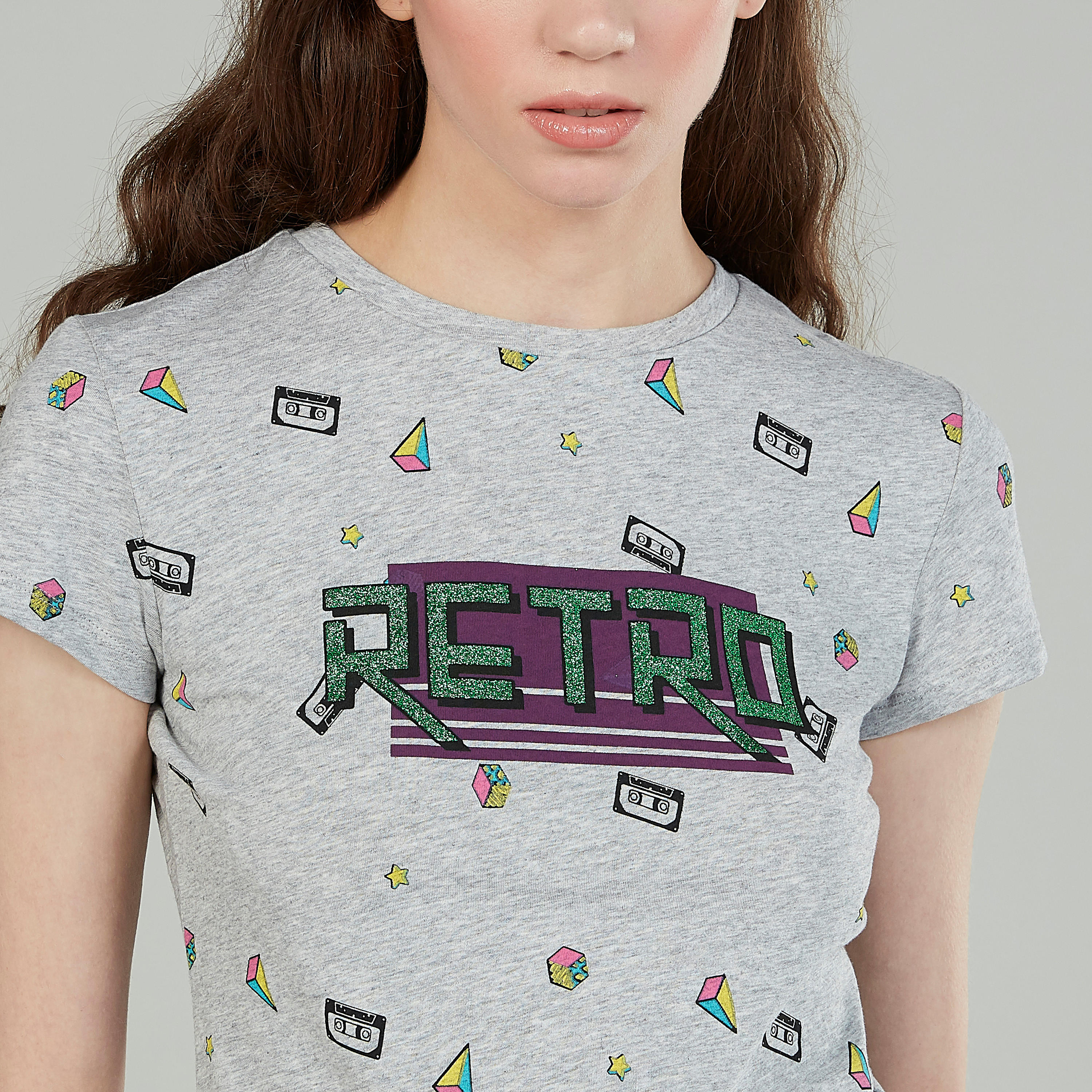 تيشيرت بياقة مستديرة وأكمام قصيرة وطبعات-women-clothing-tshirts-image-3