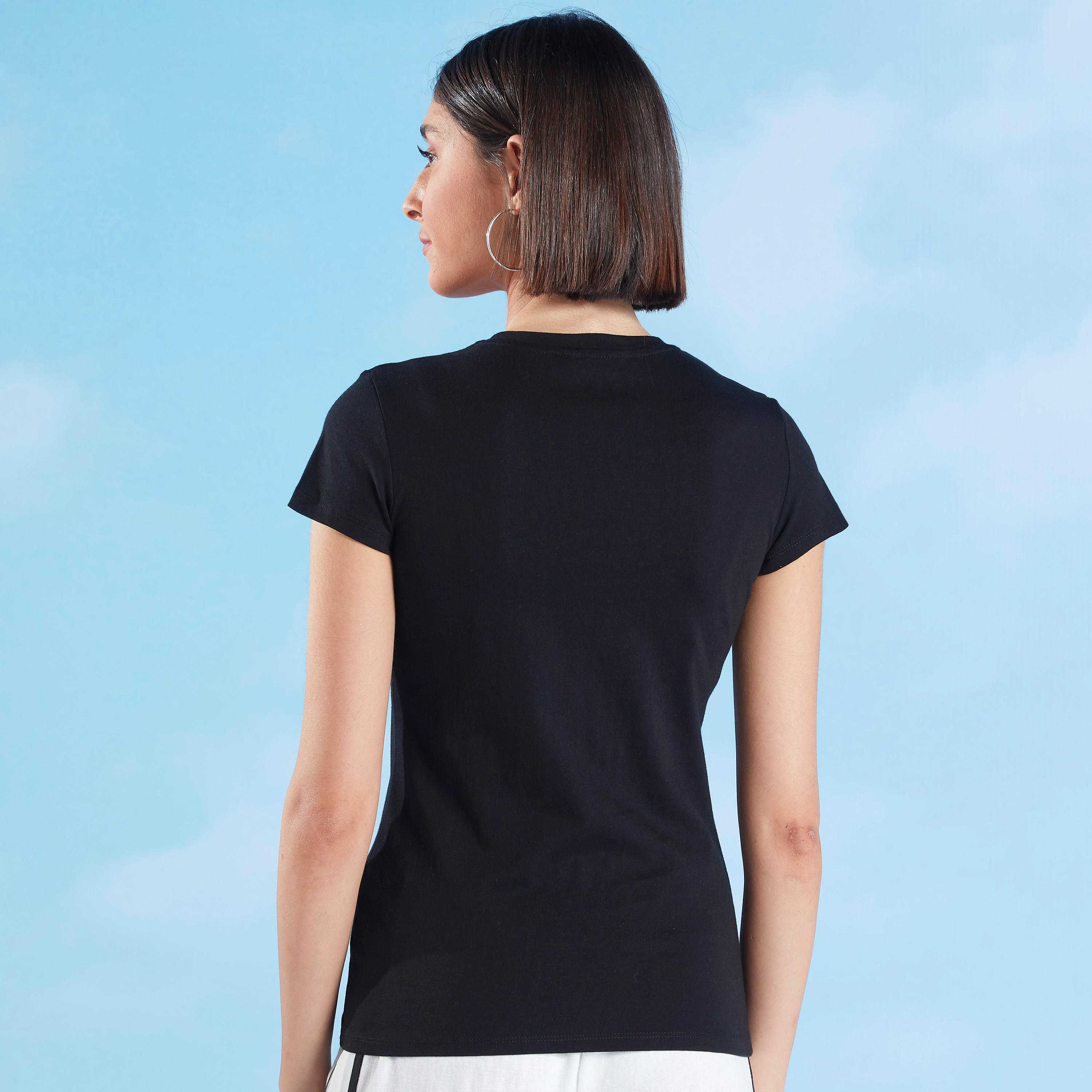 تيشيرت بياقة مستديرة وأكمام قصيرة وطبعات-women-clothing-tshirts-image-1