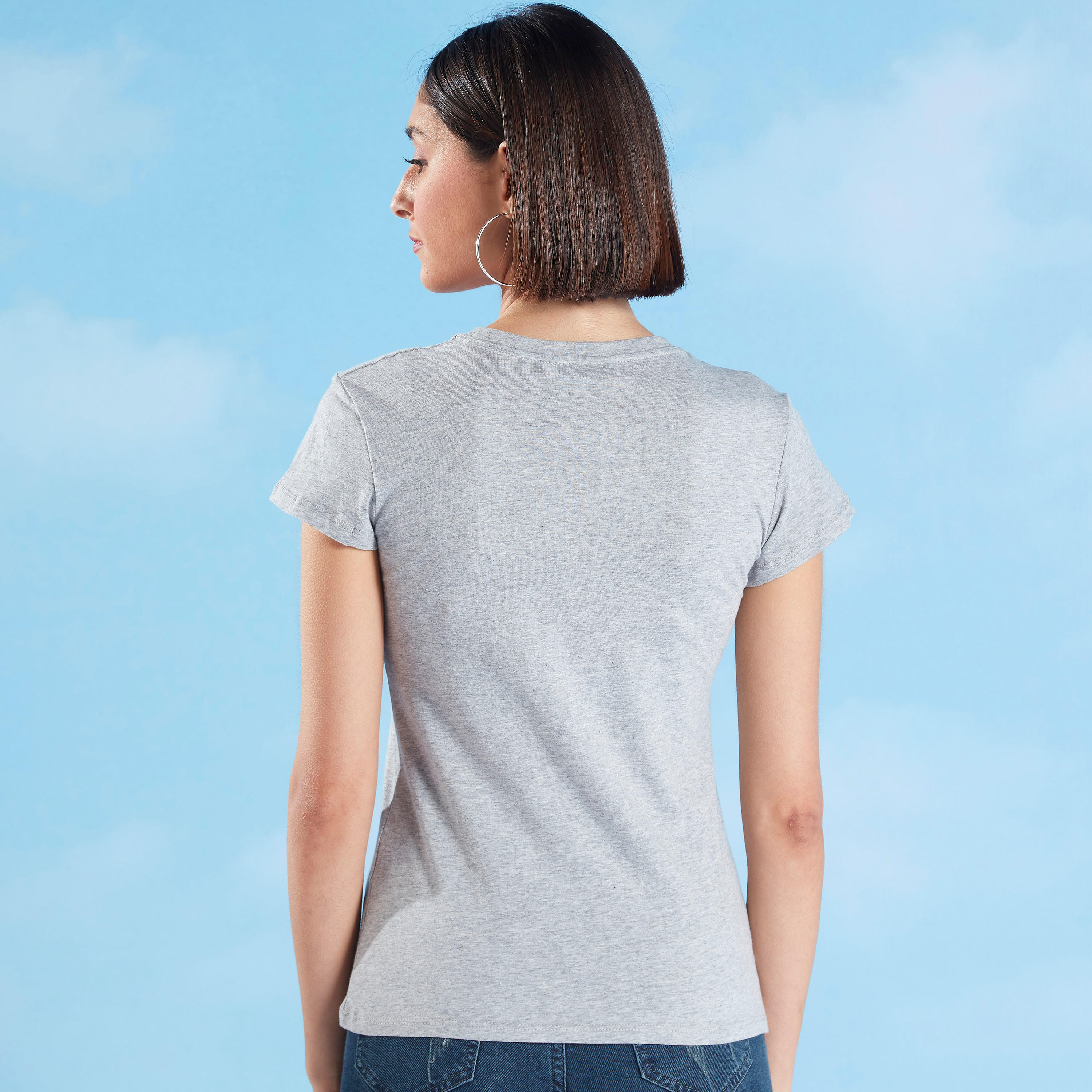 تيشيرت بياقة ضيّقة وأكمام كاب وطبعات-women-clothing-tshirts-image-4
