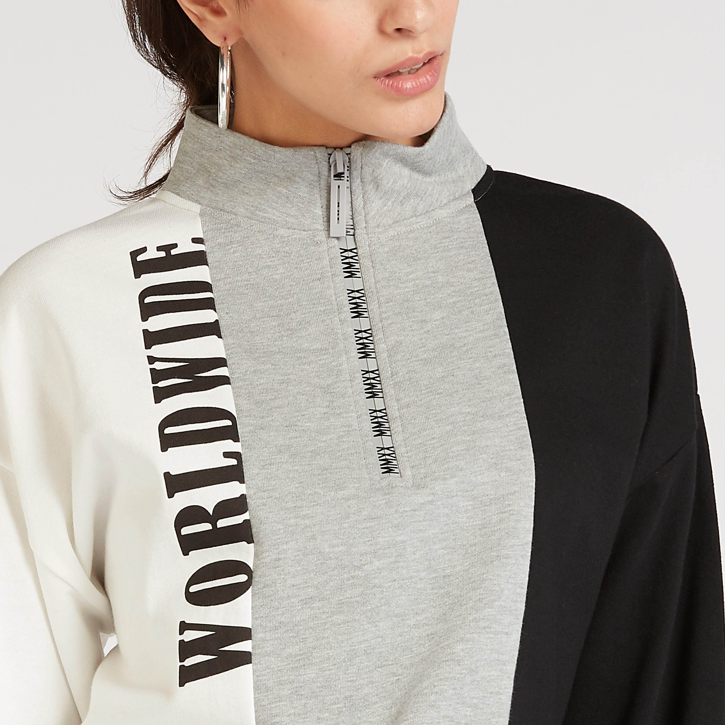 هودي مستدام بطبعات وأكمام طويلة وتفاصيل سحّاب إكسبو 2020-women-winterwear-hoodiesandsweatshirts-hoodies-image-3