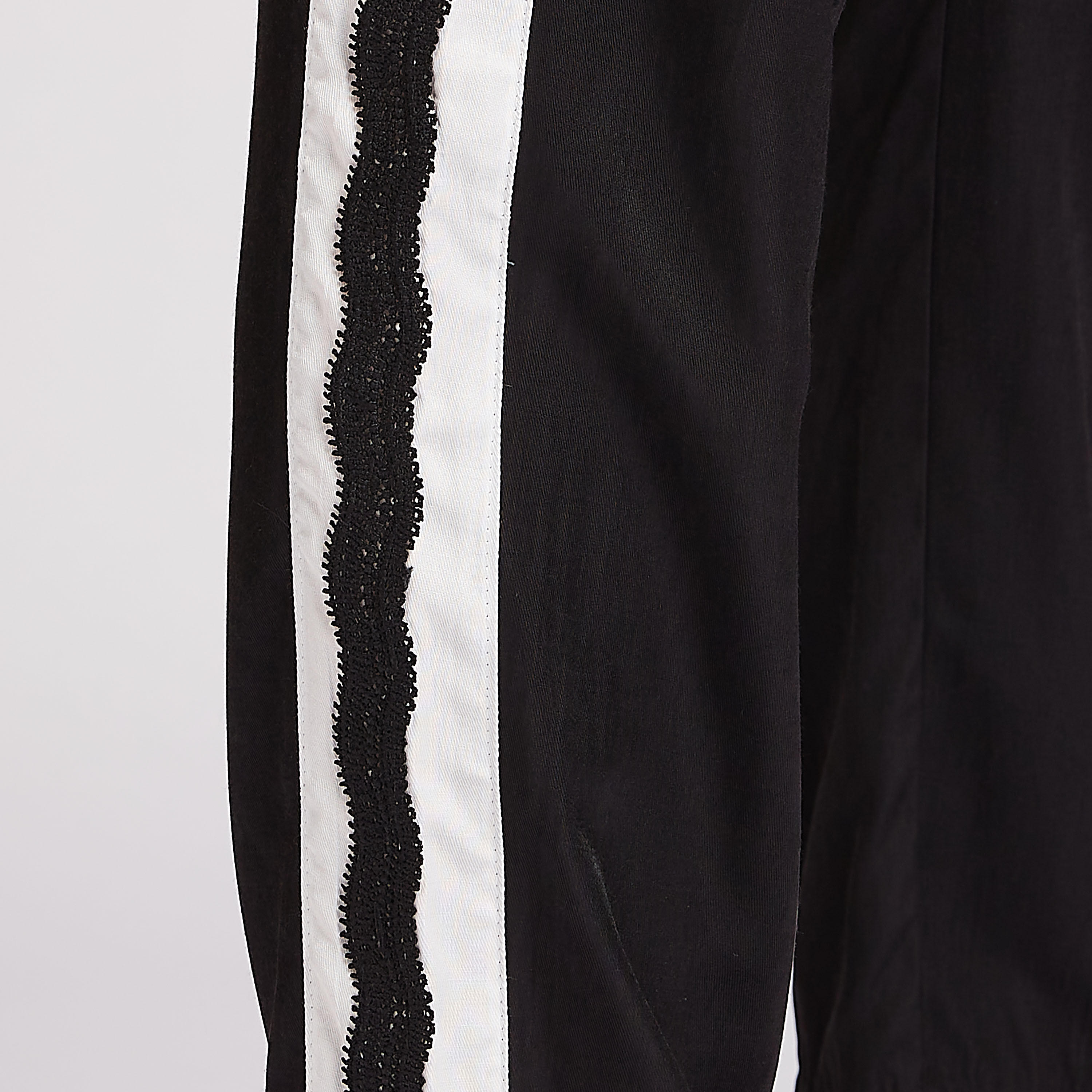 Solid Elasticated Waist Pants with Lace Detail and Pockets-women-clothing-bottoms-trousers-image-3