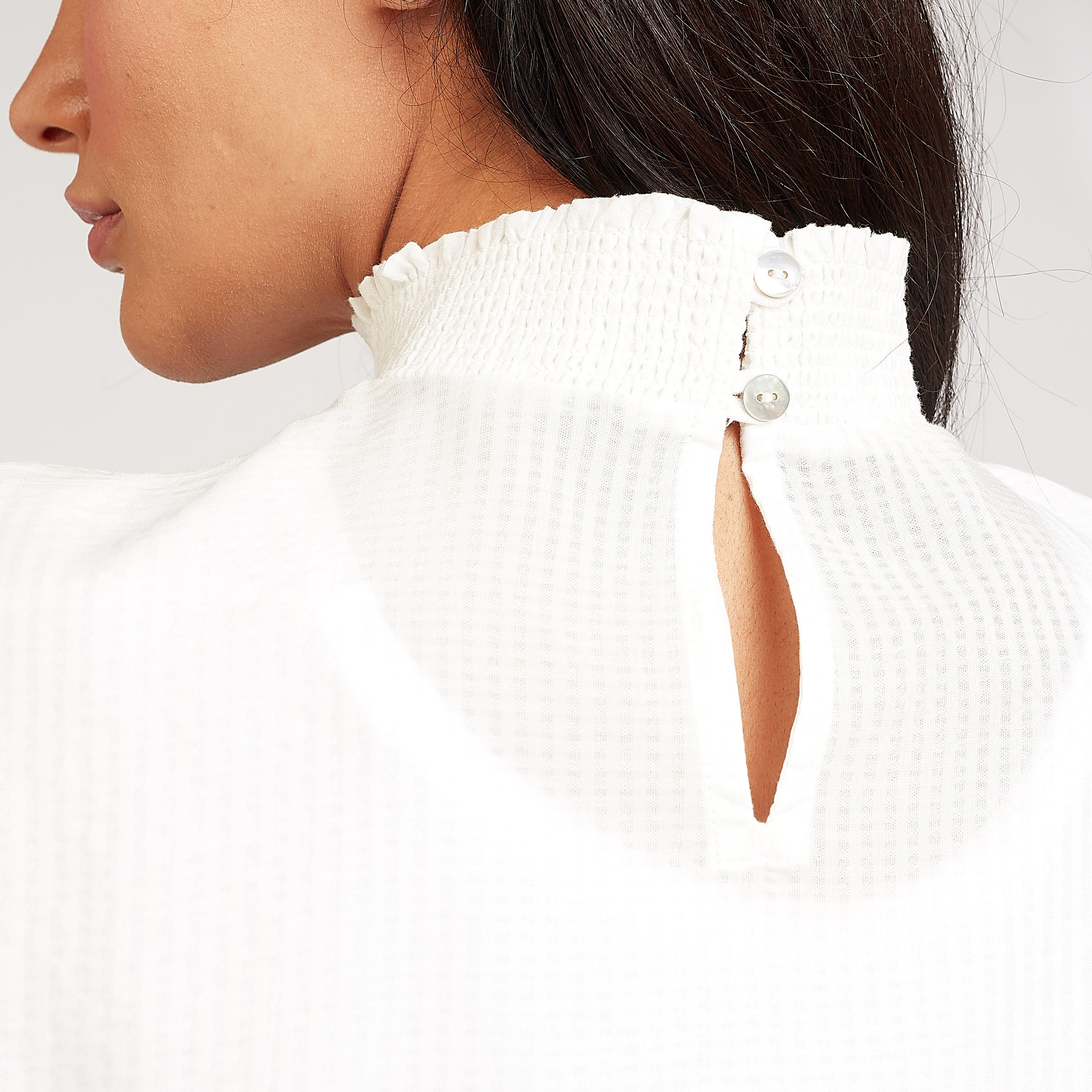 بلوزة مطرزة بياقة عالية وأكمام بيشوب-women-clothing-shirtsandblouses-blouses-image-8