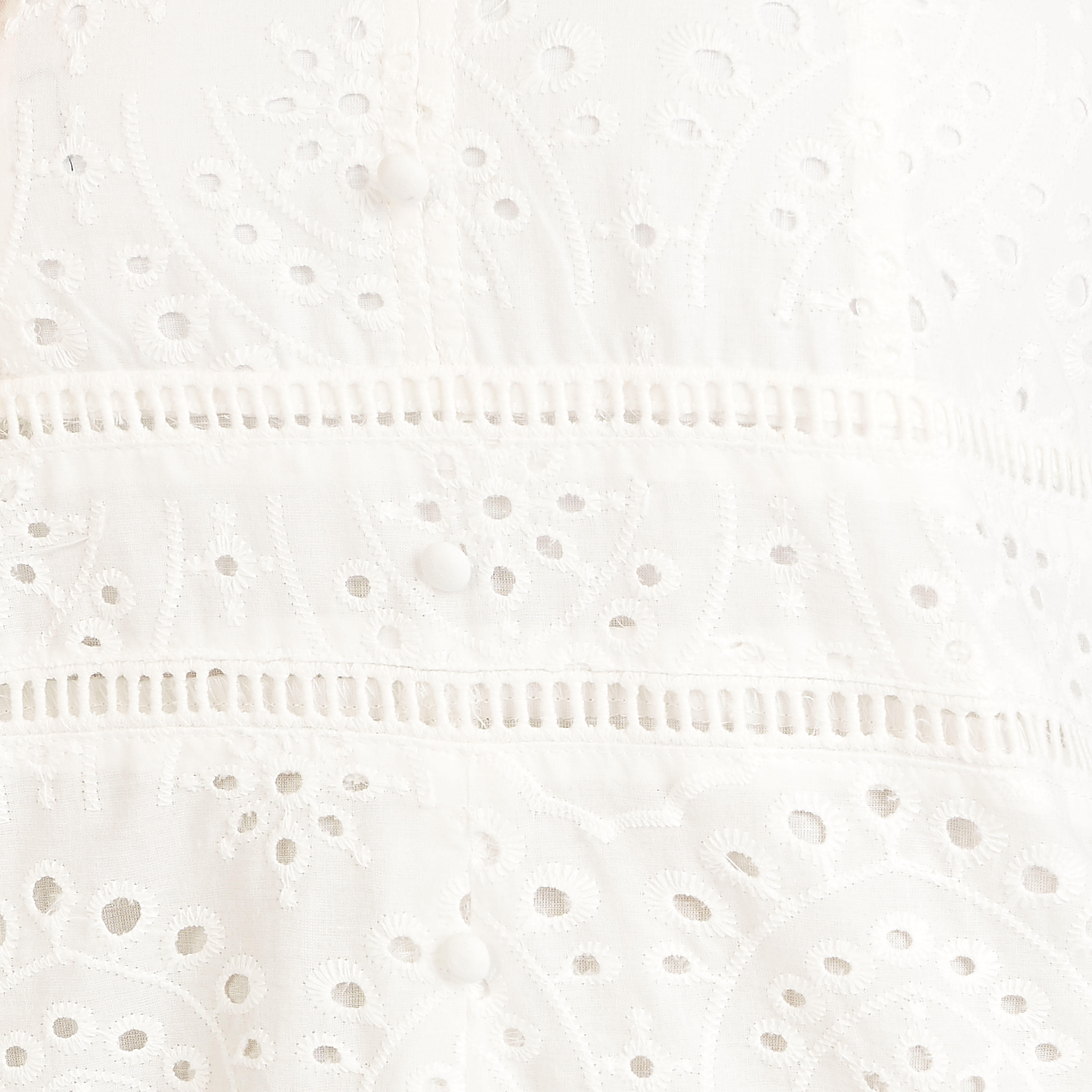 فستان طويل إيه لاين بتطريز شيفلي وأكمام حزام-women-clothing-dresses-image-1